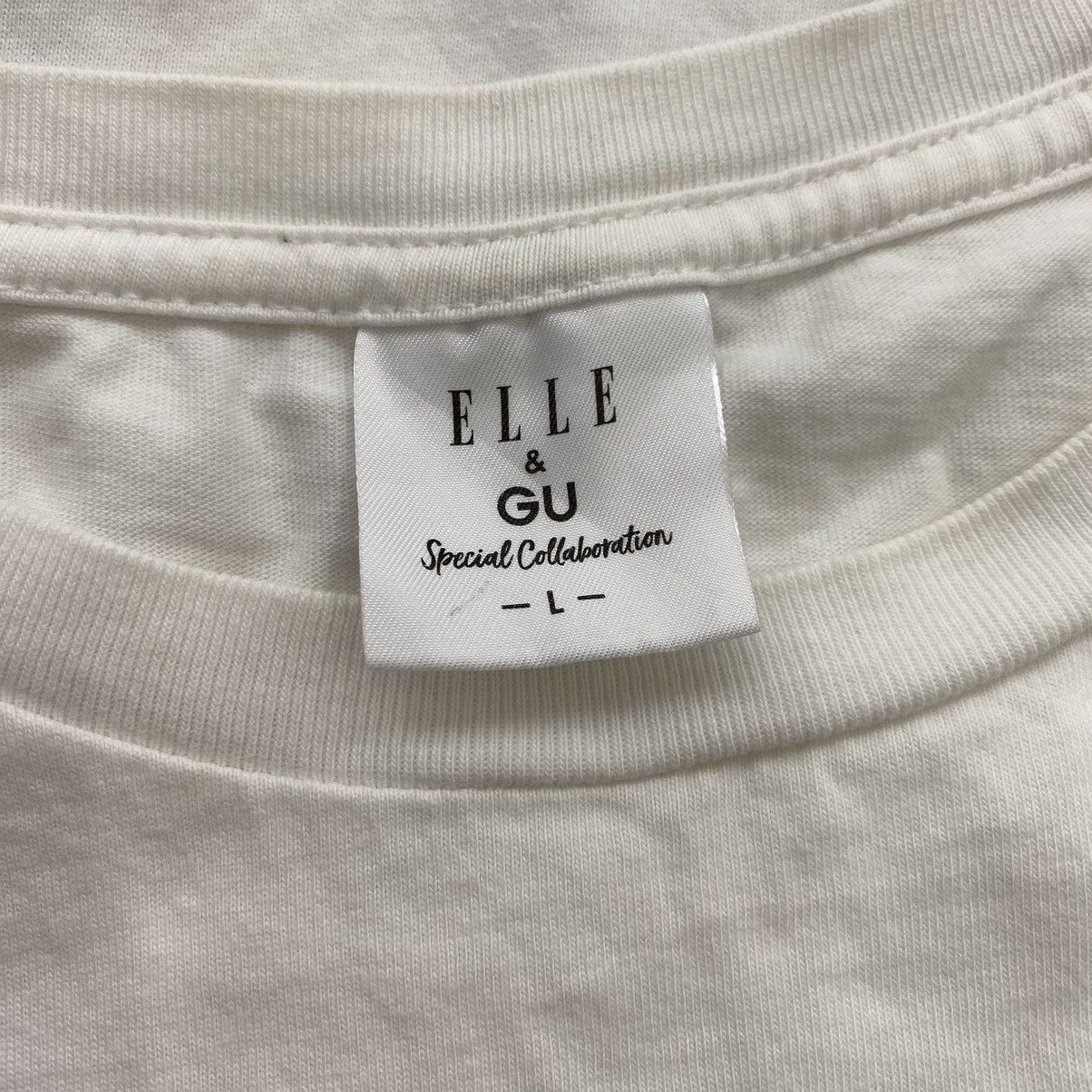 GU × Japanese Brand ELLE x GU Japanese Brand Special Collab Vivre La Vie Size L / US 10 / IT 46 - 4 Thumbnail
