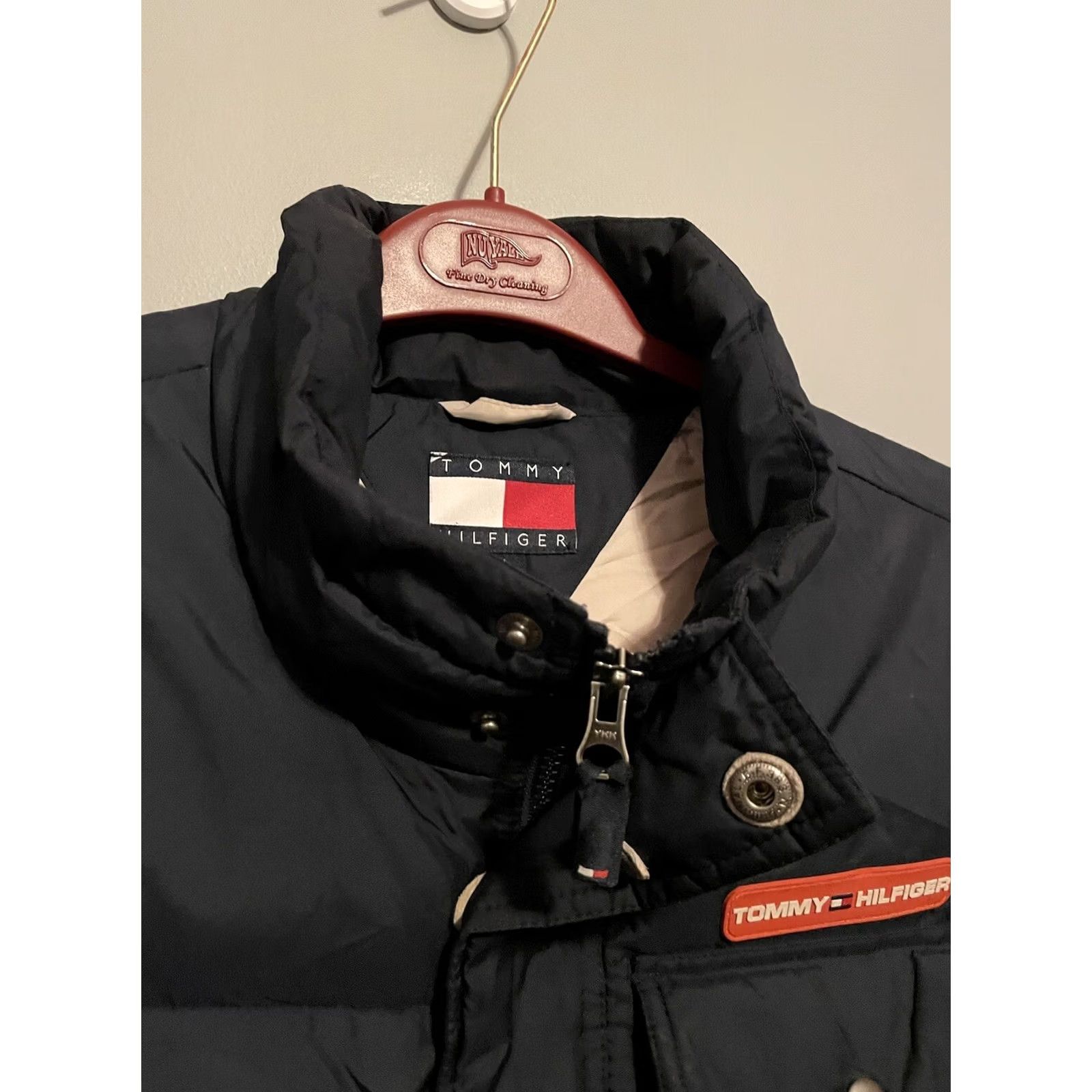 Tommy Hilfiger VINTAGE Tommy Hilfiger Jacket Mens M Blue Puffer Vest Size Down Insulated E257 Size US M / EU 48-50 / 2 - 4 Thumbnail