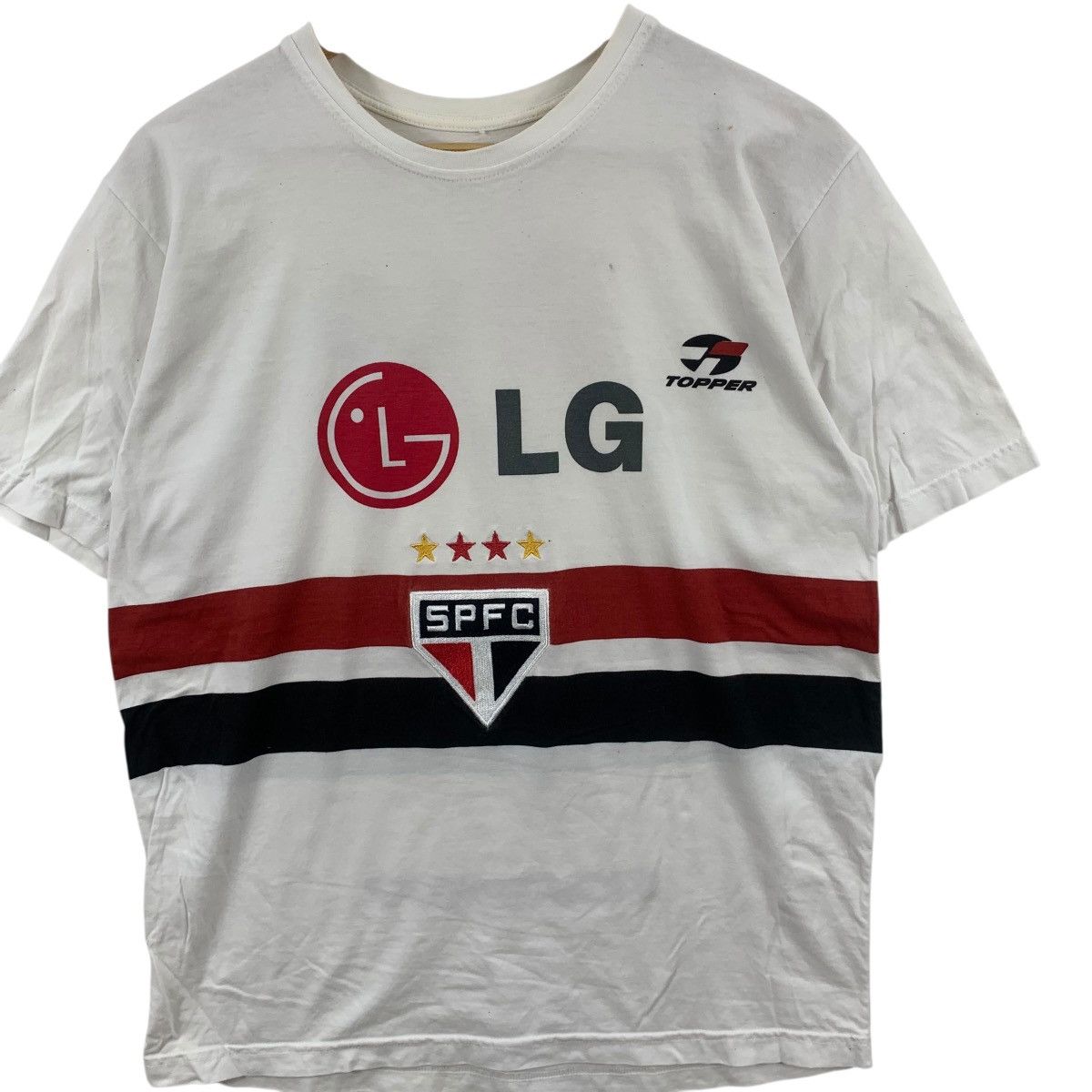 Other SAN PAULO FC Football Club LG Topper Tee Shirt Top Jersey Size US M / EU 48-50 / 2 - 5 Thumbnail