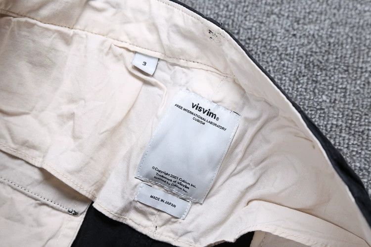 Visvim visvim size 3 17aw high-water chino black slacks pants 2503 Size US 30 / EU 46 - 7 Thumbnail