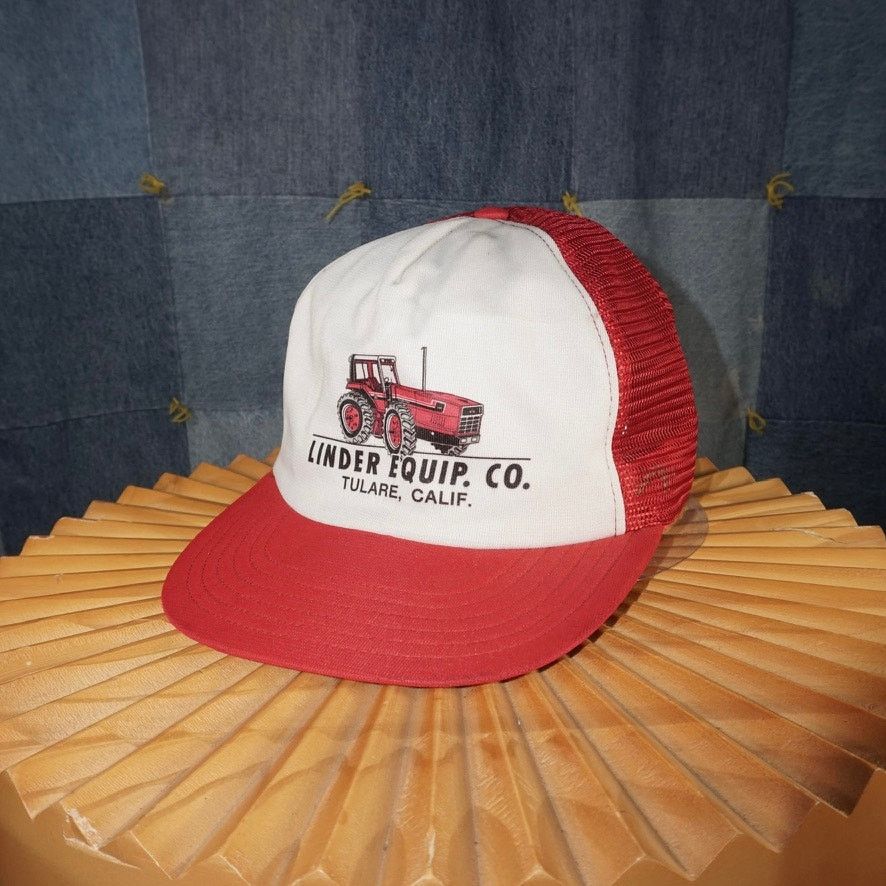 Vintage OSFA - Vintage Linder equipment company massey ferguson hat Size ONE SIZE - 2 Thumbnail