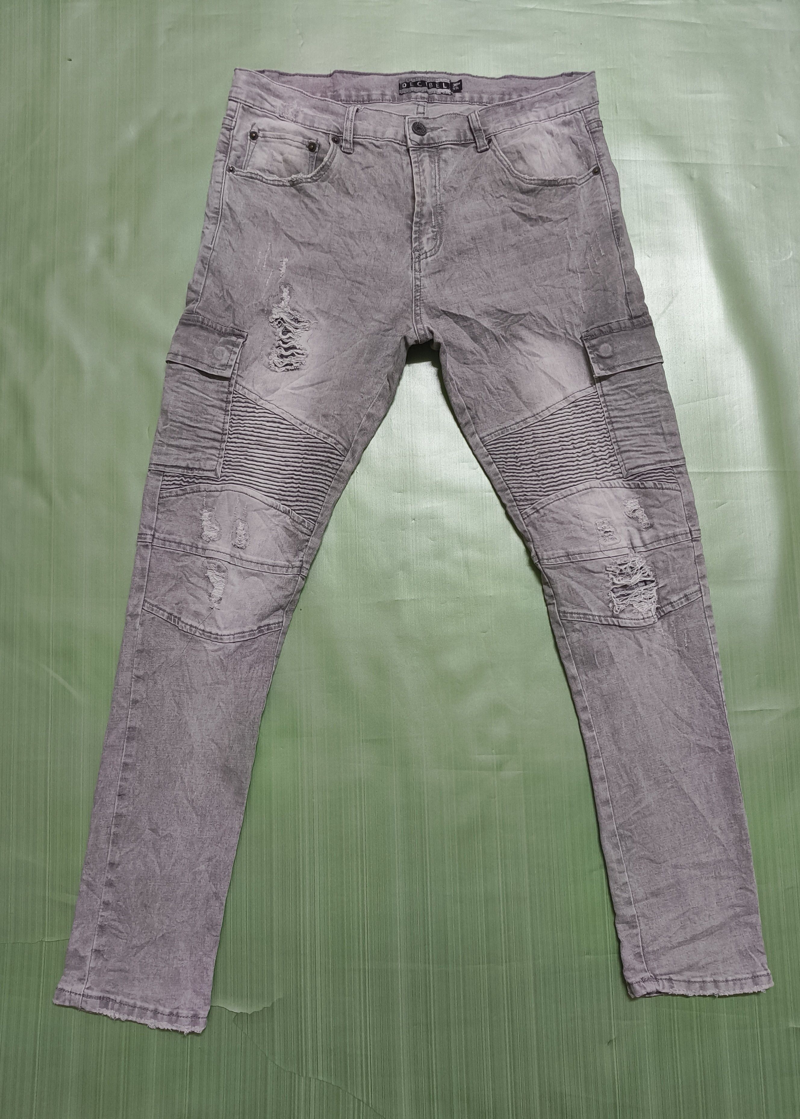 Decibel Decibel Biker Cargo Jeans distressed Size US 38 / EU 54 - 13 Thumbnail