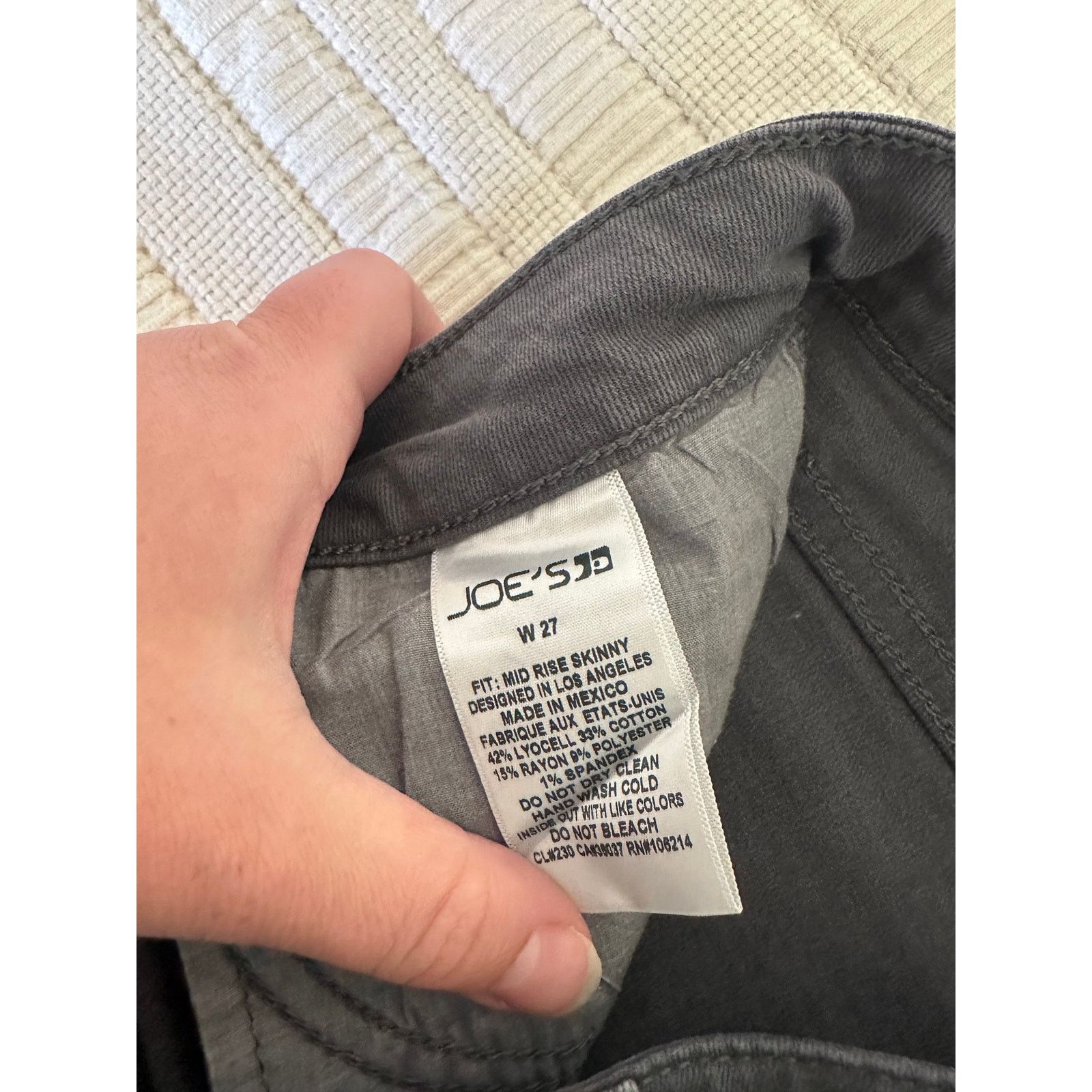 Joe's Joe's Jeans 27 The Icon Skinny Jeans Size 27" / US 4 / IT 40 - 5 Thumbnail