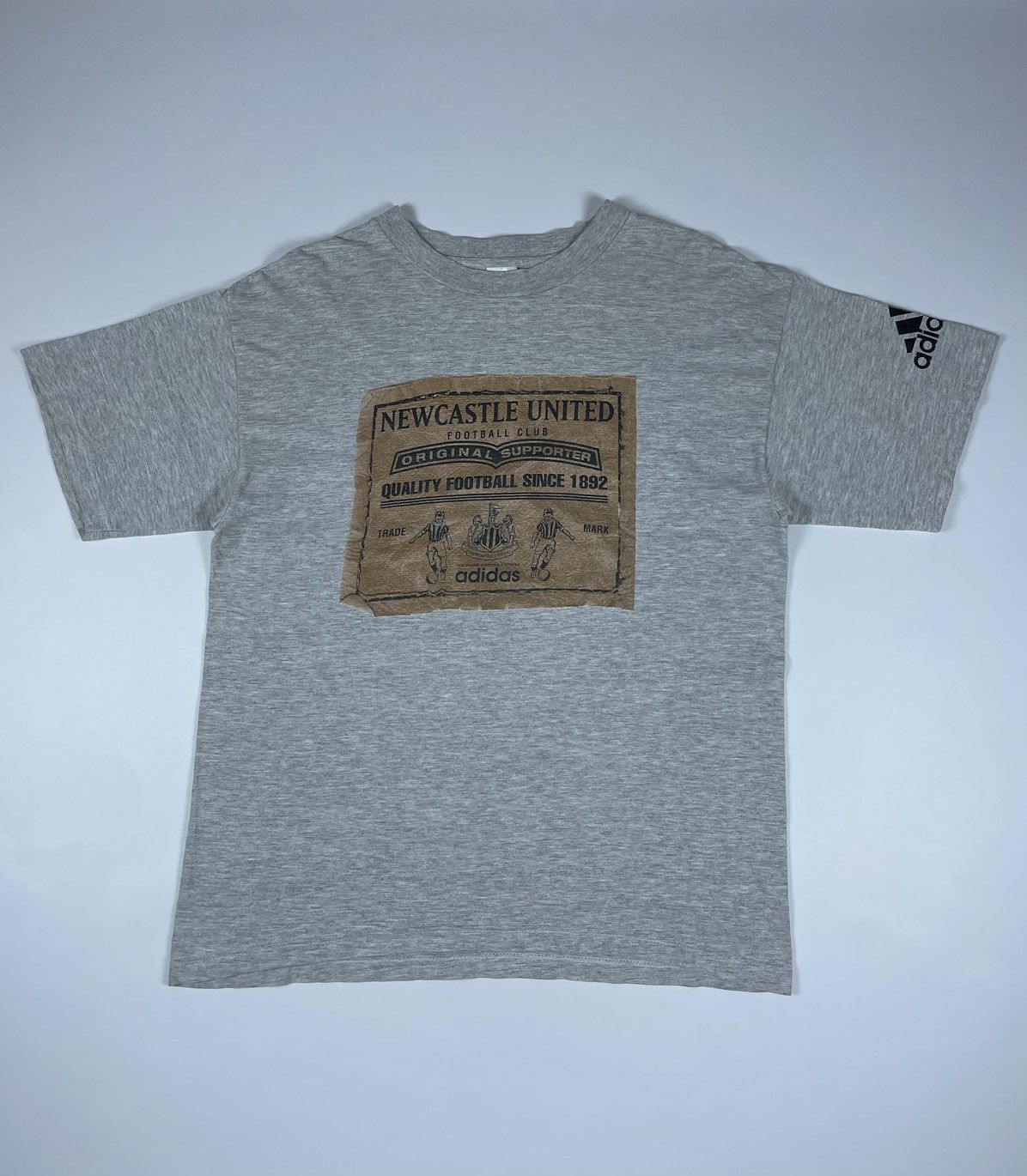 Adidas × Vintage Vintage Adidas Newcastle United Soccer T-Shirt Size US M / EU 48-50 / 2 - 1 Thumbnail