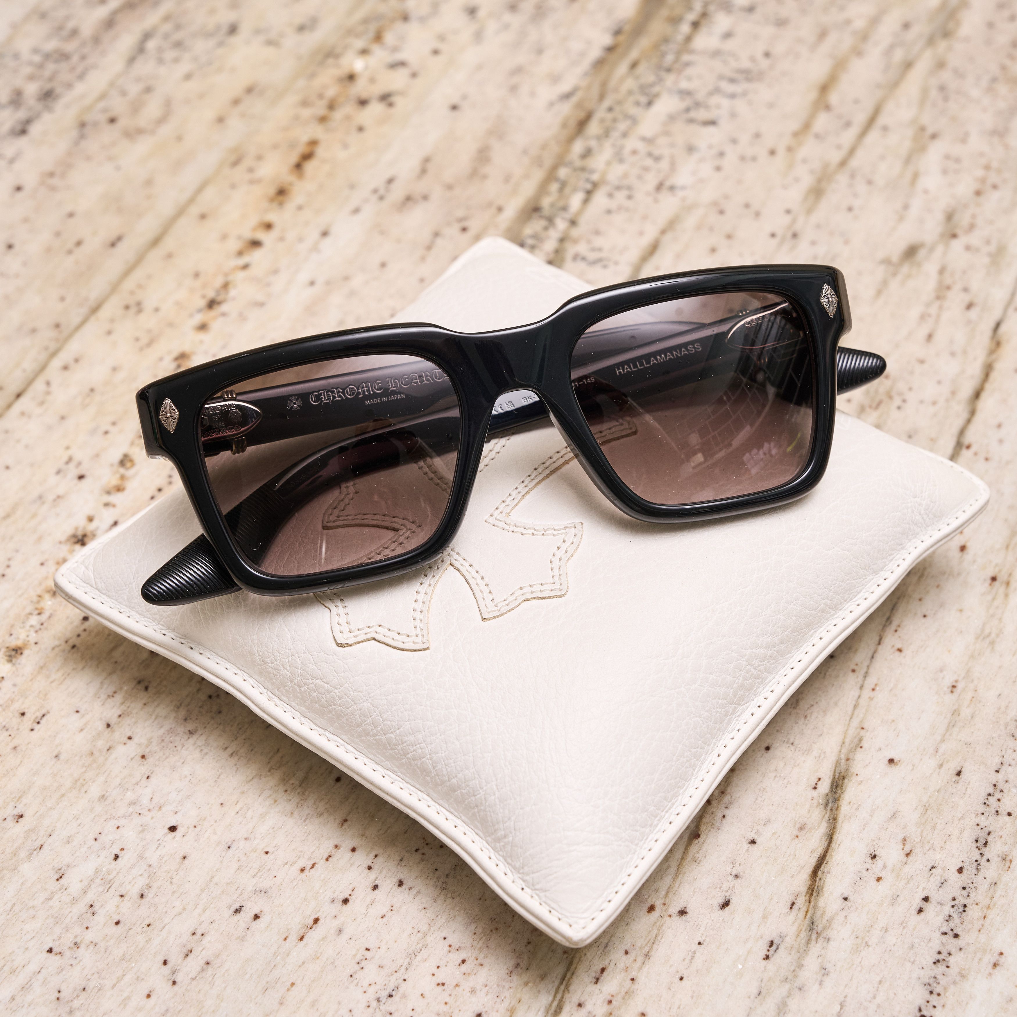 Chrome Hearts CHROME HEARTS HALLLAMANASS BLACK-Sun Size ONE SIZE - 1 Thumbnail