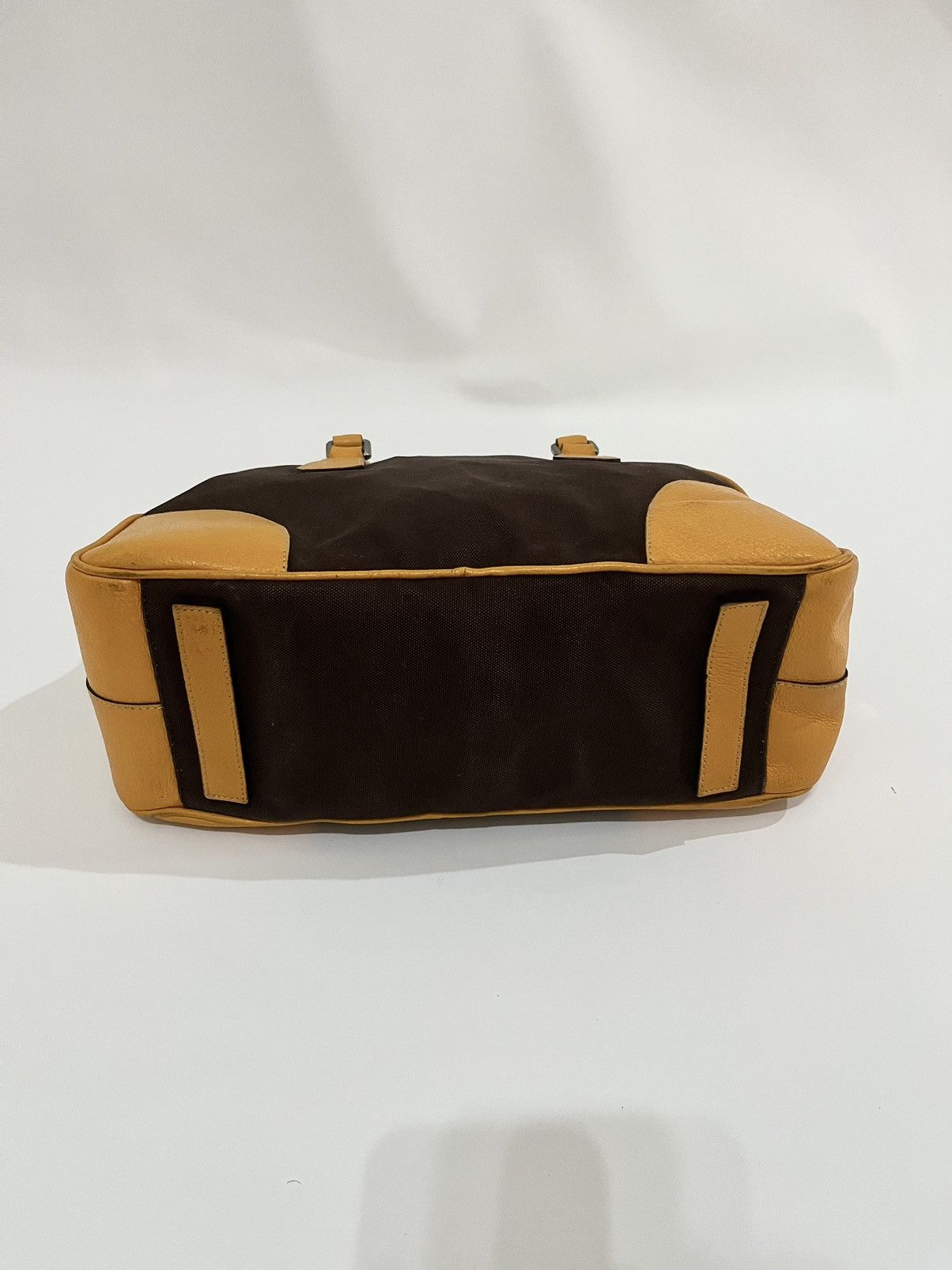 Prada Prada vintage Cinghiale Trimmed Canapa Bowler Bag Authentic Size ONE SIZE - 14 Thumbnail