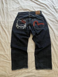 Evisu Evisu hello kitty jeans | Grailed