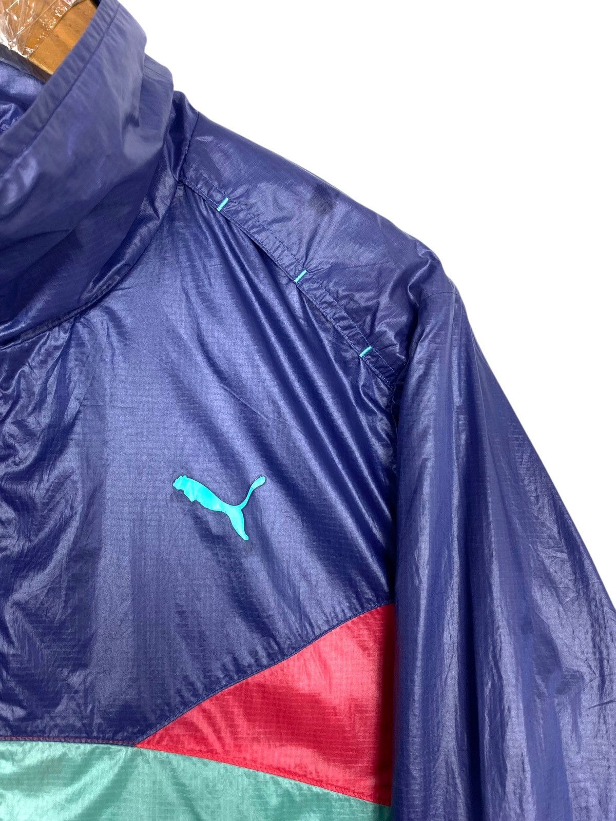 Puma Rare‼️ Puma Colour Block Light Jacket Size US M / EU 48-50 / 2 - 13 Thumbnail