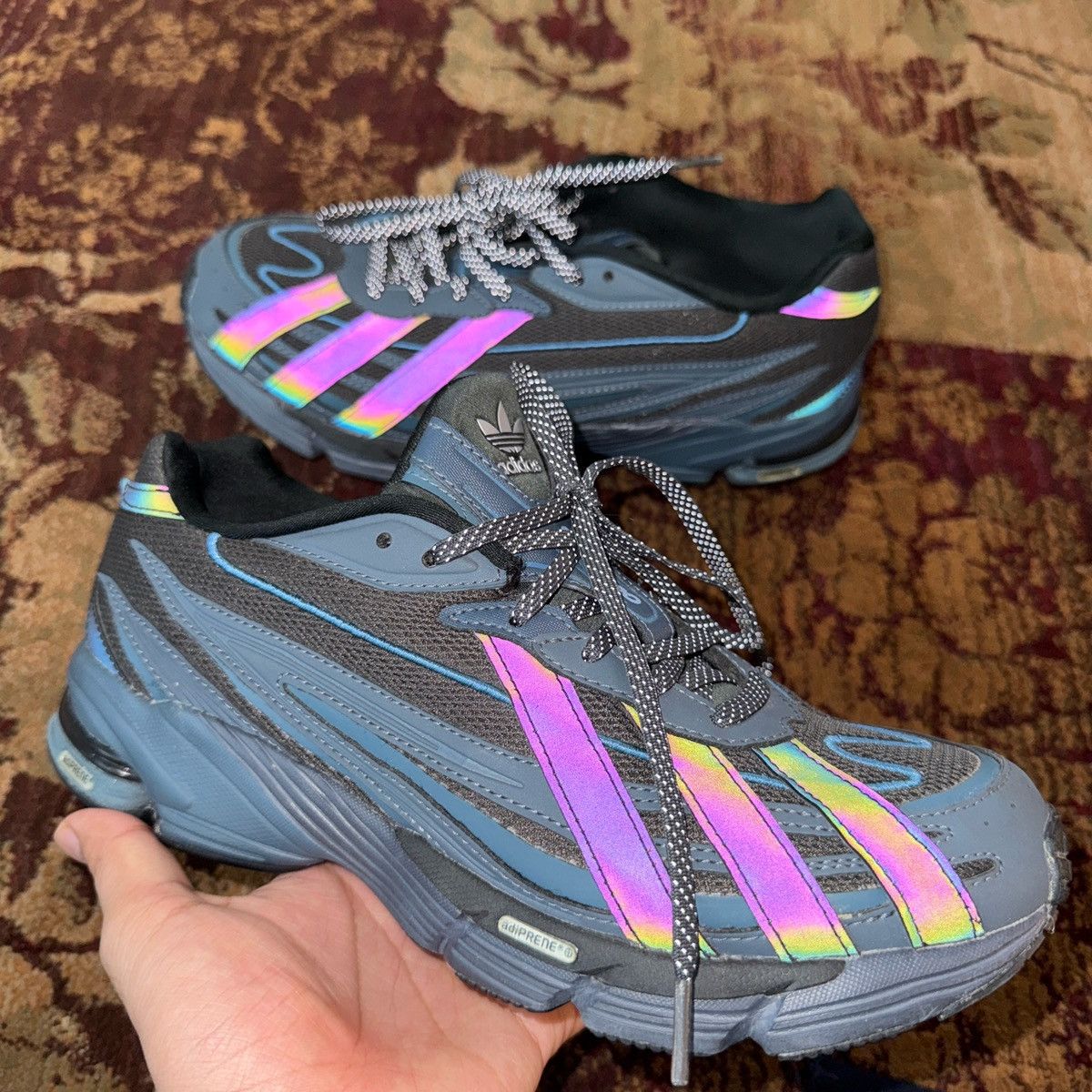 Adidas Adidas orketro carbon blue Size US 8 / EU 41 - 5 Thumbnail