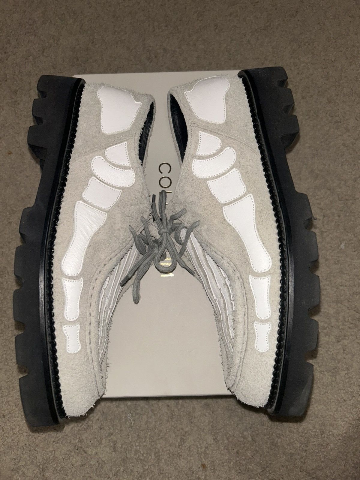 Collegium Collegium Limited Skeleton Toe Paraboot Size US 12 / EU 45 - 3 Thumbnail