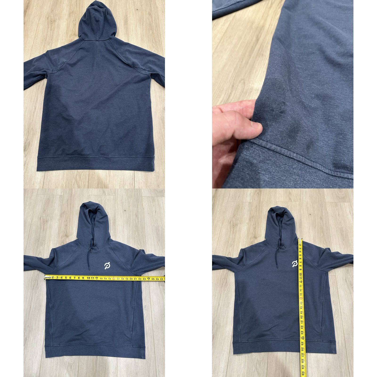 Lululemon Lululemon Hoodie Mens Large Blue City Pullover Sweatshirt Sweat Peloton Pocketed Stretch Size US L / EU 52-54 / 3 - 8 Thumbnail