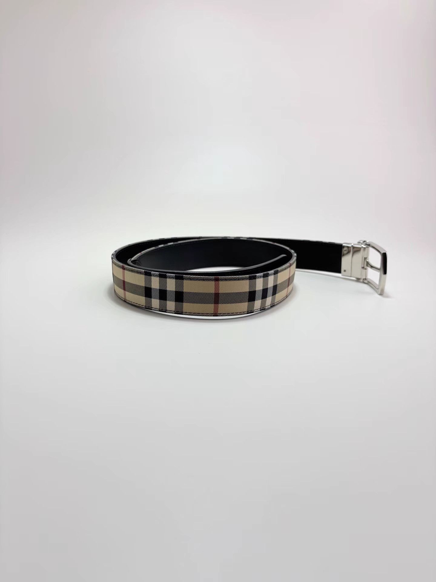 Burberry BURBERRY Plaid Belt K1 Size ONE SIZE - 2 Thumbnail