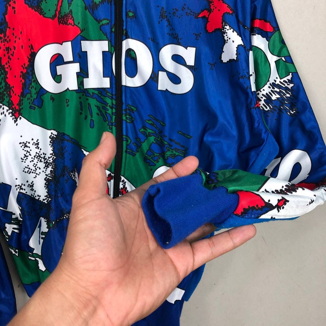 Vintage Vintage Gios Cycling Full Zipper Jacket Size US M / EU 48-50 / 2 - 6 Thumbnail