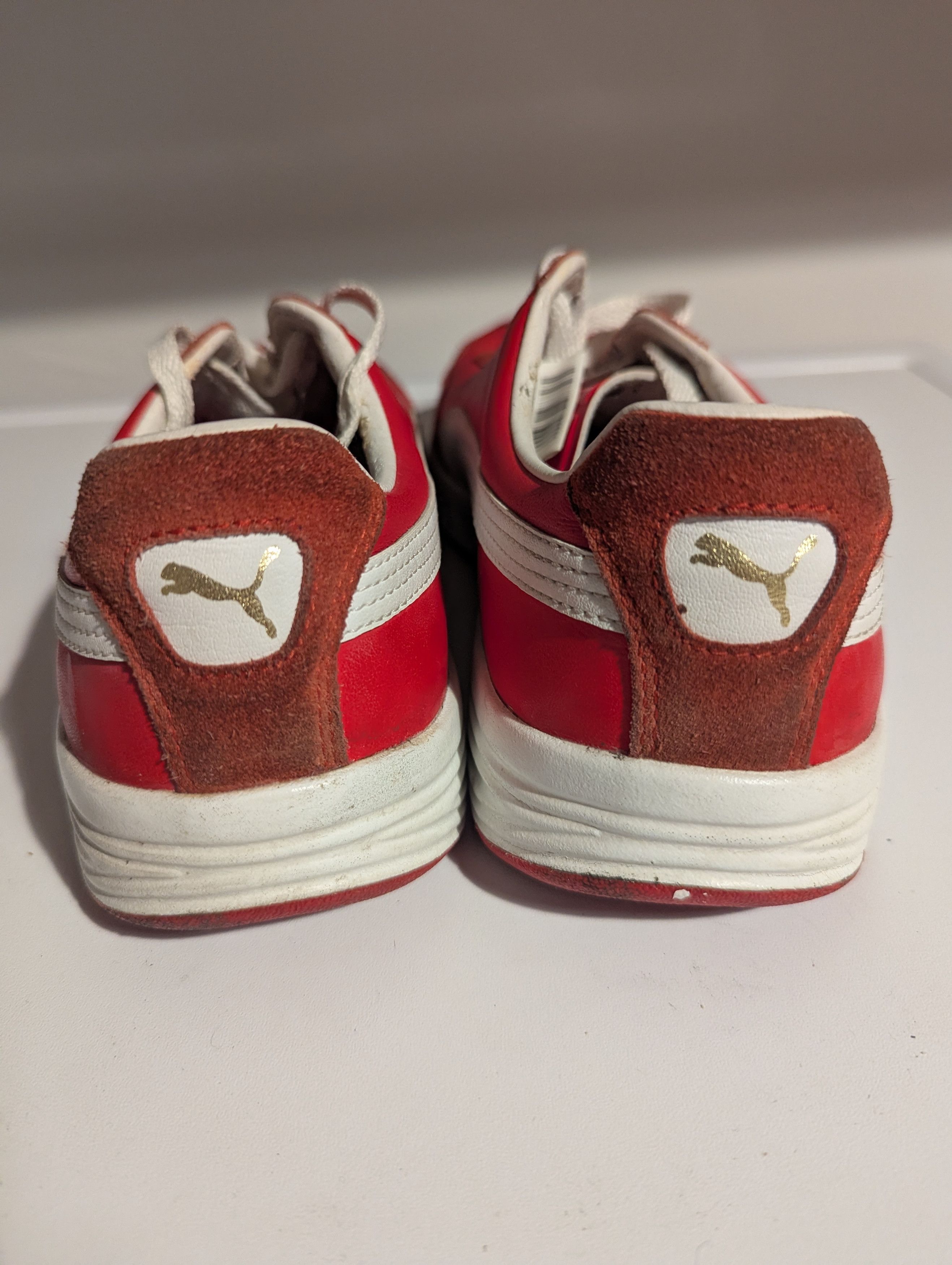 Puma Vintage Puma Argentina Trainers - Rare Red/White Size US 9 / EU 42 - 3 Thumbnail