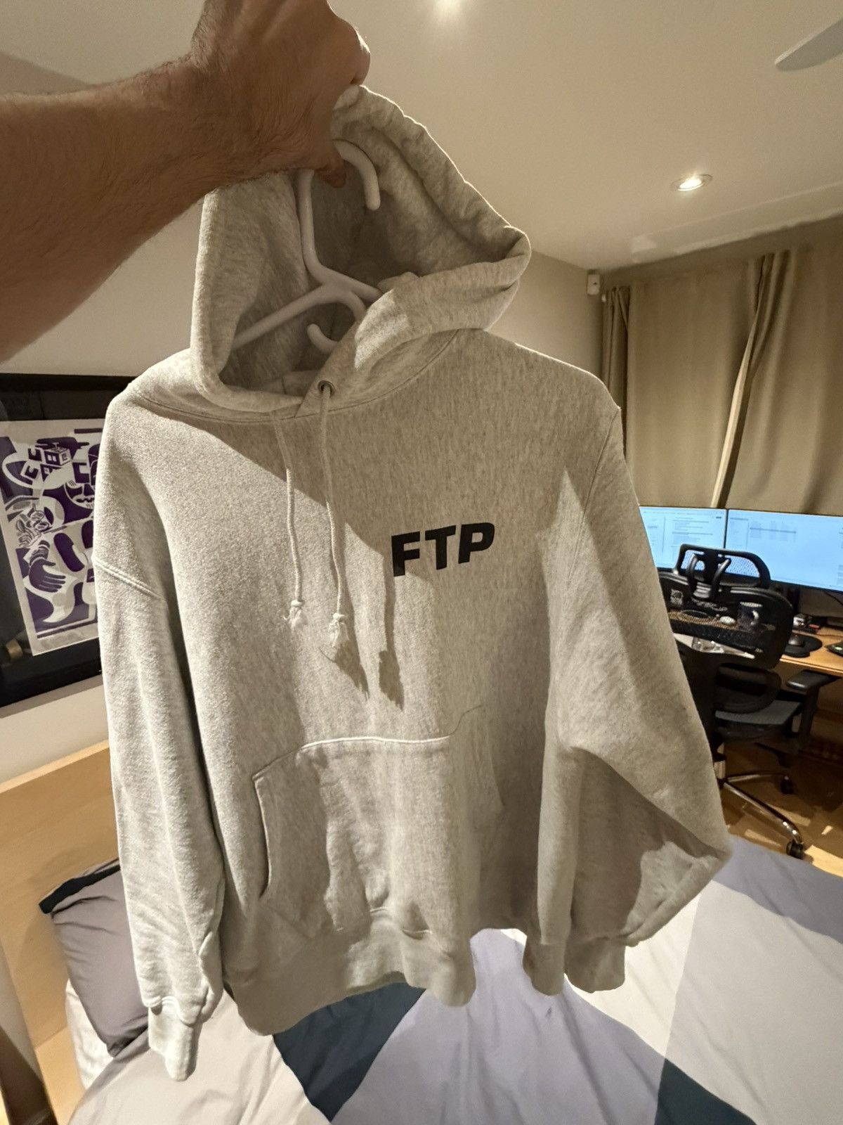 Champion × Fuck The Population FTP X Champion Logo Hoodie Size US L / EU 52-54 / 3 - 3 Thumbnail