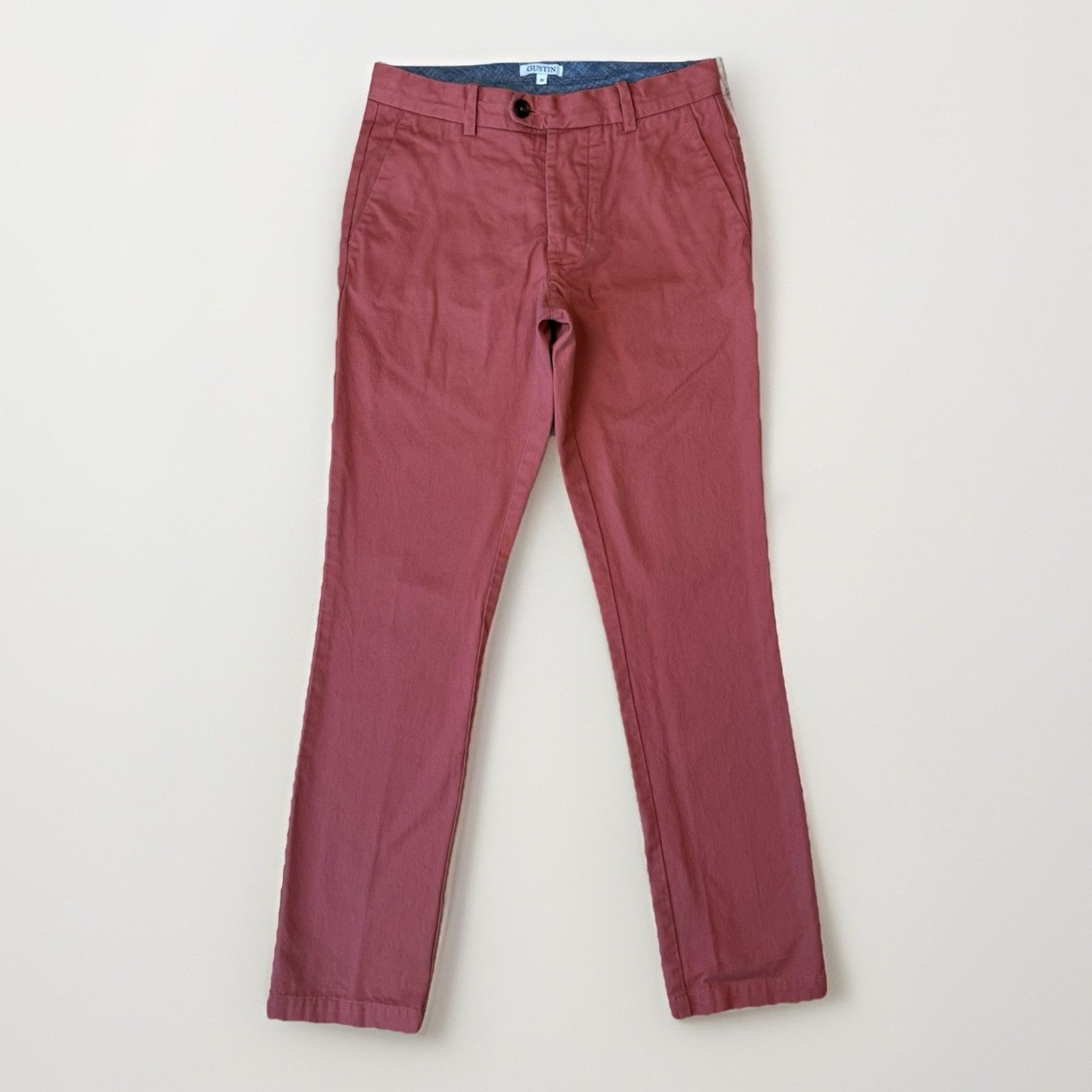 Gustin Gustin American Chino Pants 30 Nautical Red Sim California Size US 30 / EU 46 - 1 Thumbnail
