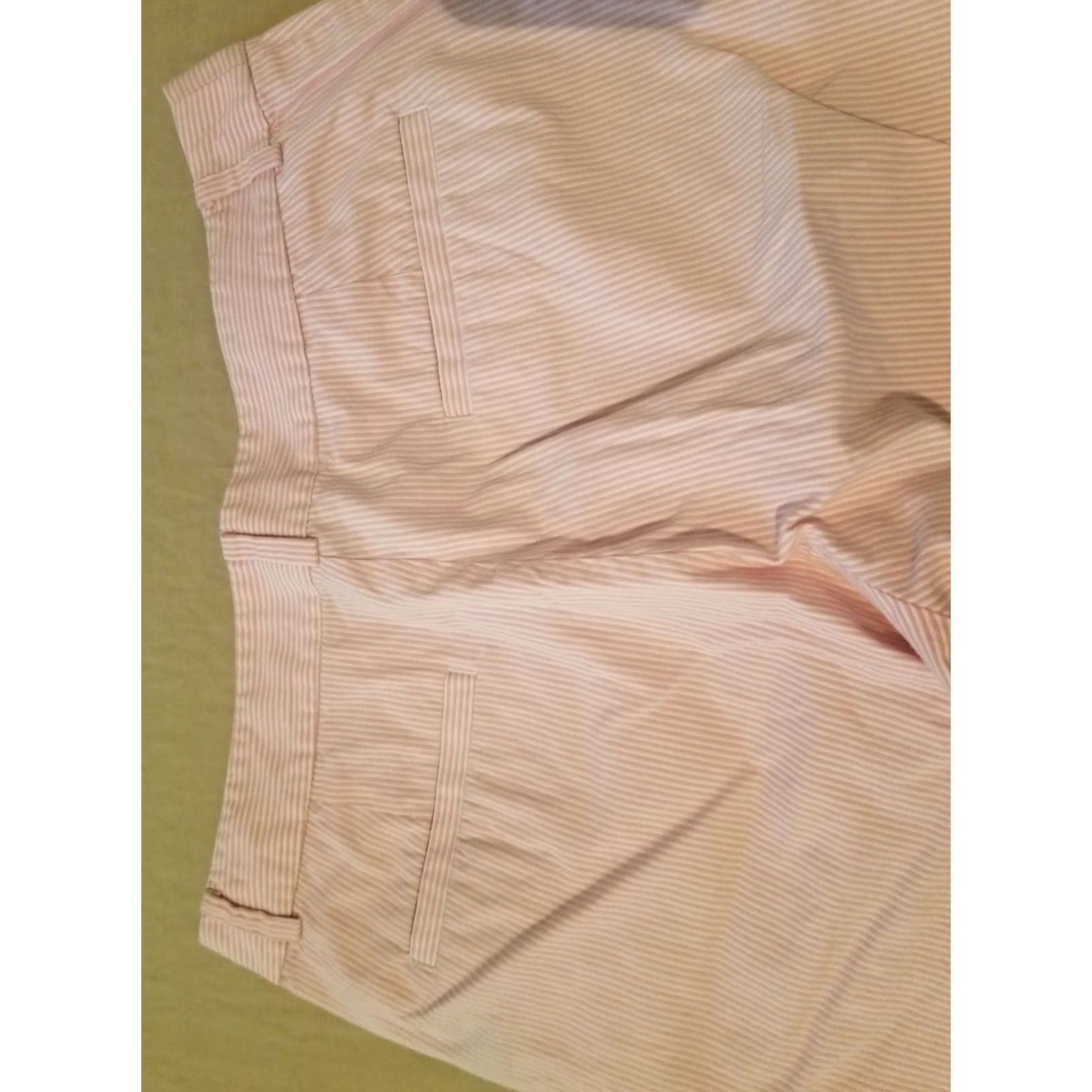 Polo Ralph Lauren Polo Ralph Lauren Shorts Womens 4 Purple Stripes Cotton Chino Size 27" / US 4 / IT 40 - 2 Thumbnail