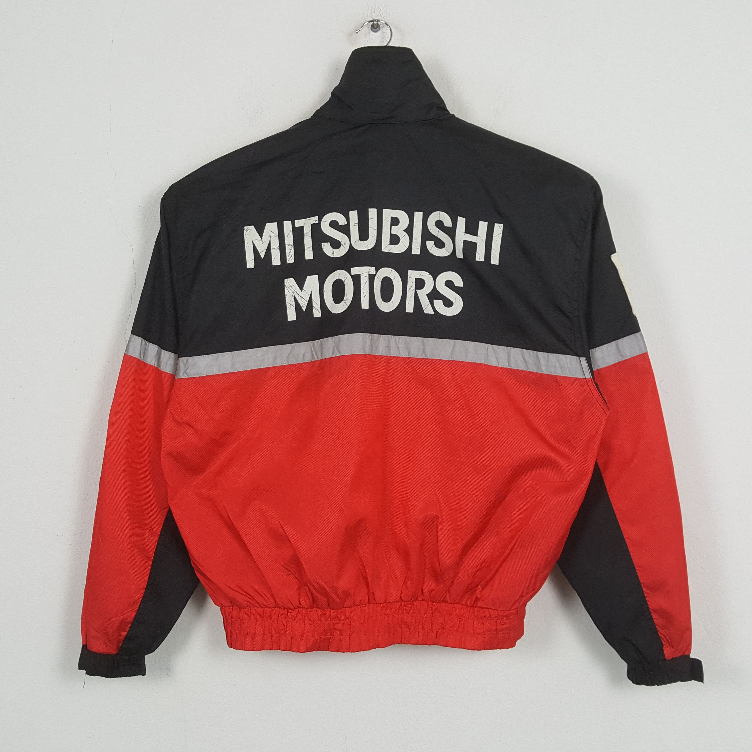 Japanese Brand × Vintage Vintage MITSUBISHI MOTORS Japan Racing Jacket C292N10 Size US L / EU 52-54 / 3 - 1 Thumbnail
