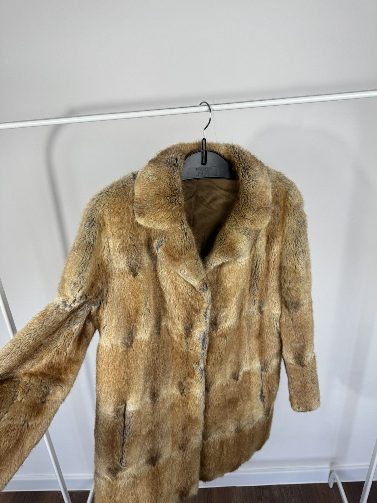 Other Vintage Real Fur Coat Jacket Women’s Brown Luxury Winter Size L / US 10 / IT 46 - 5 Thumbnail