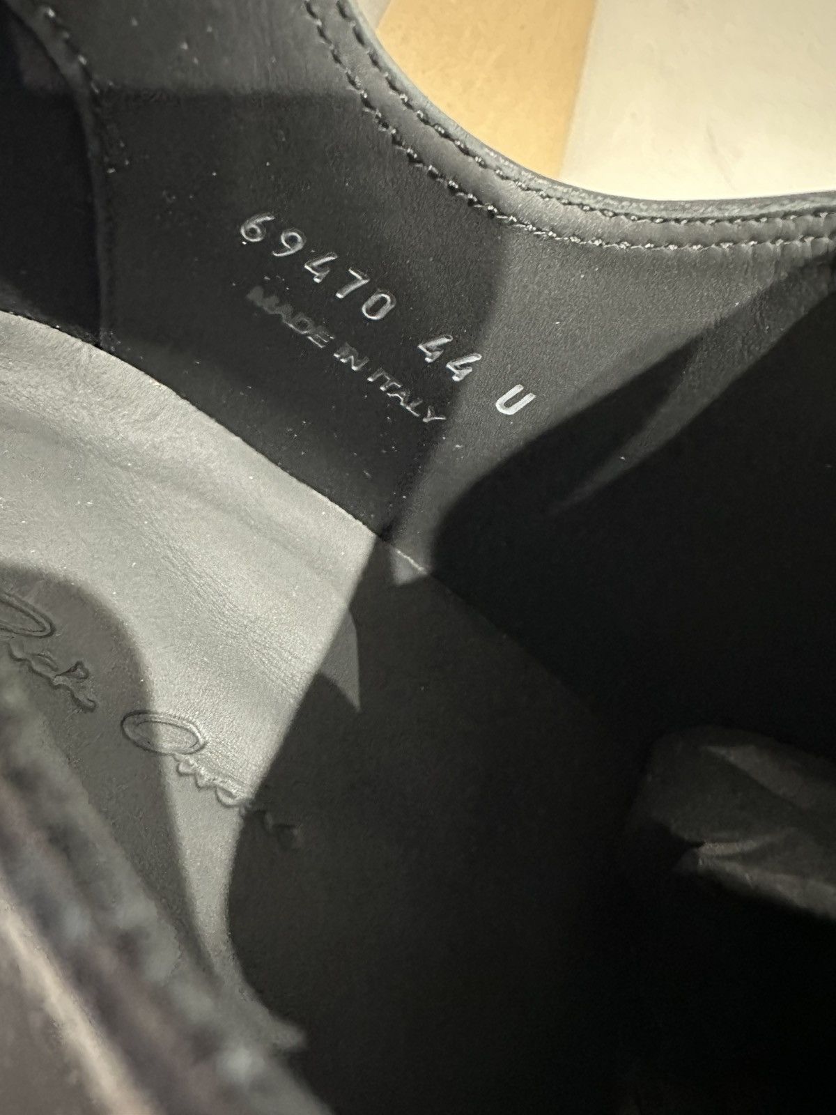 Rick Owens RICK OWENS - Low Sneaks Black Black Size US 11 / EU 44 - 7 Thumbnail