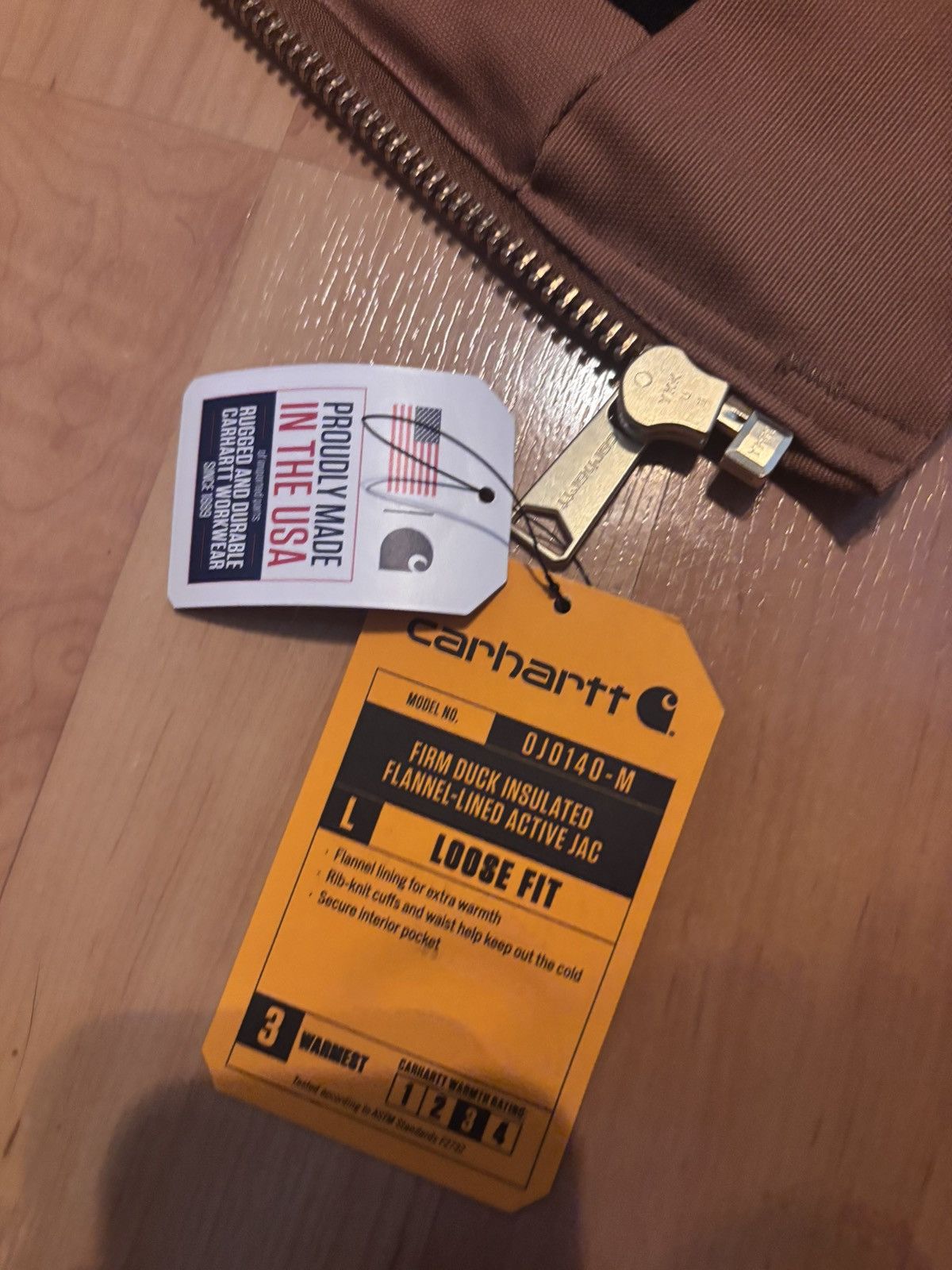 Carhartt CARHART BRAND NEW TAN JACKET Size US XL / EU 56 / 4 - 8 Thumbnail