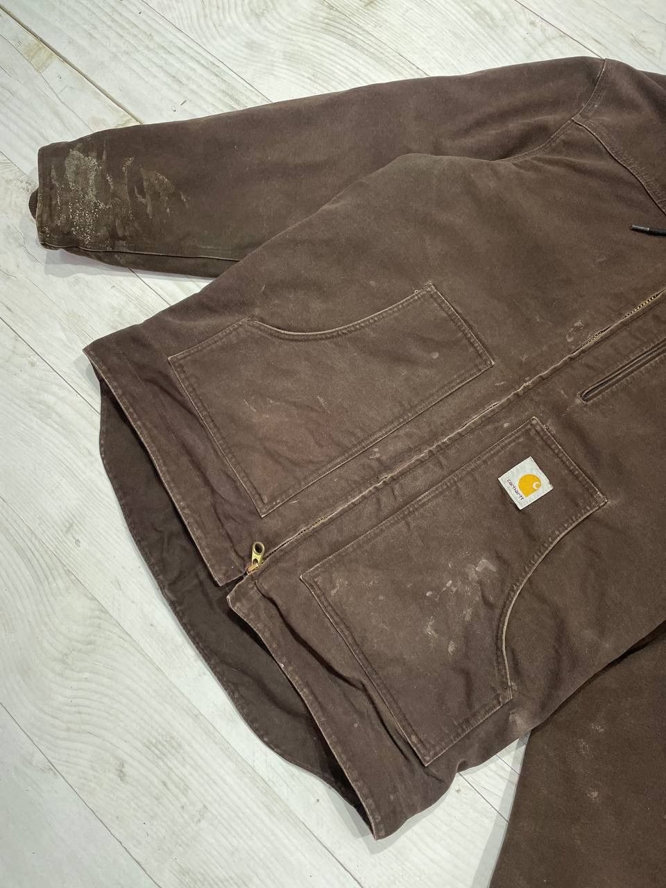 Carhartt Vintage Carhartt Ridge Jacket Distressed 90s Size US L / EU 52-54 / 3 - 5 Thumbnail