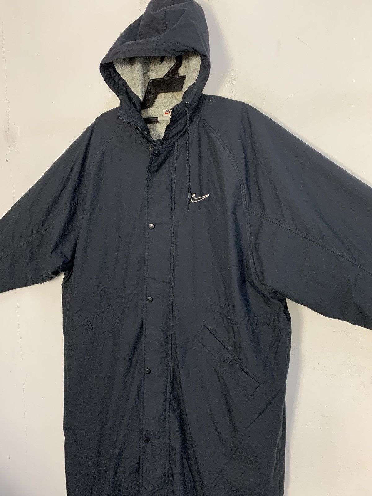 Nike Nike Hooded Parka Coach Jacket Fluffy Sherpa Inner Size US XL / EU 56 / 4 - 4 Thumbnail