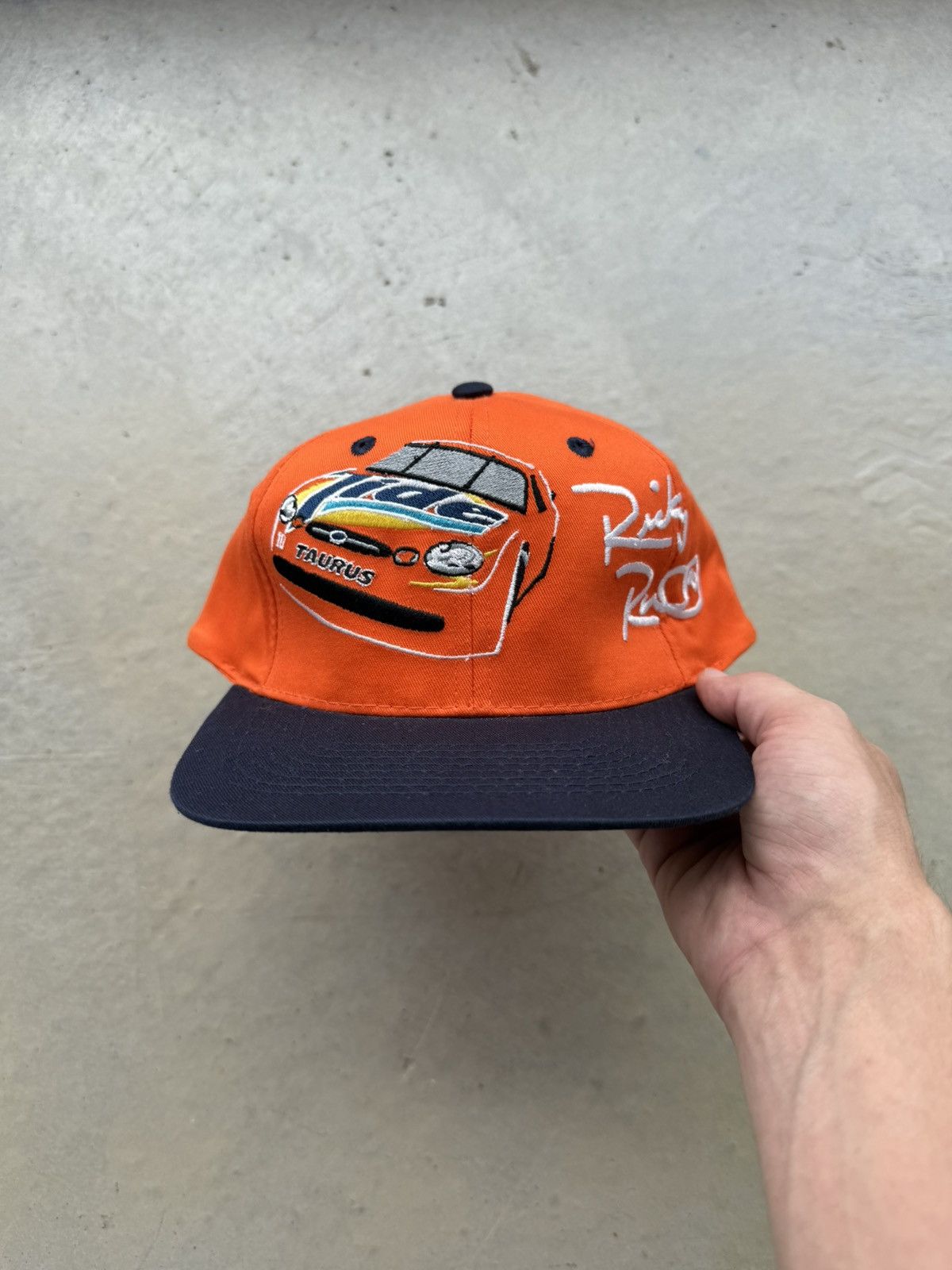 Vintage Vintage 90s Ricky Rudd Tide Racing Nascar Hat Size ONE SIZE - 2 Thumbnail