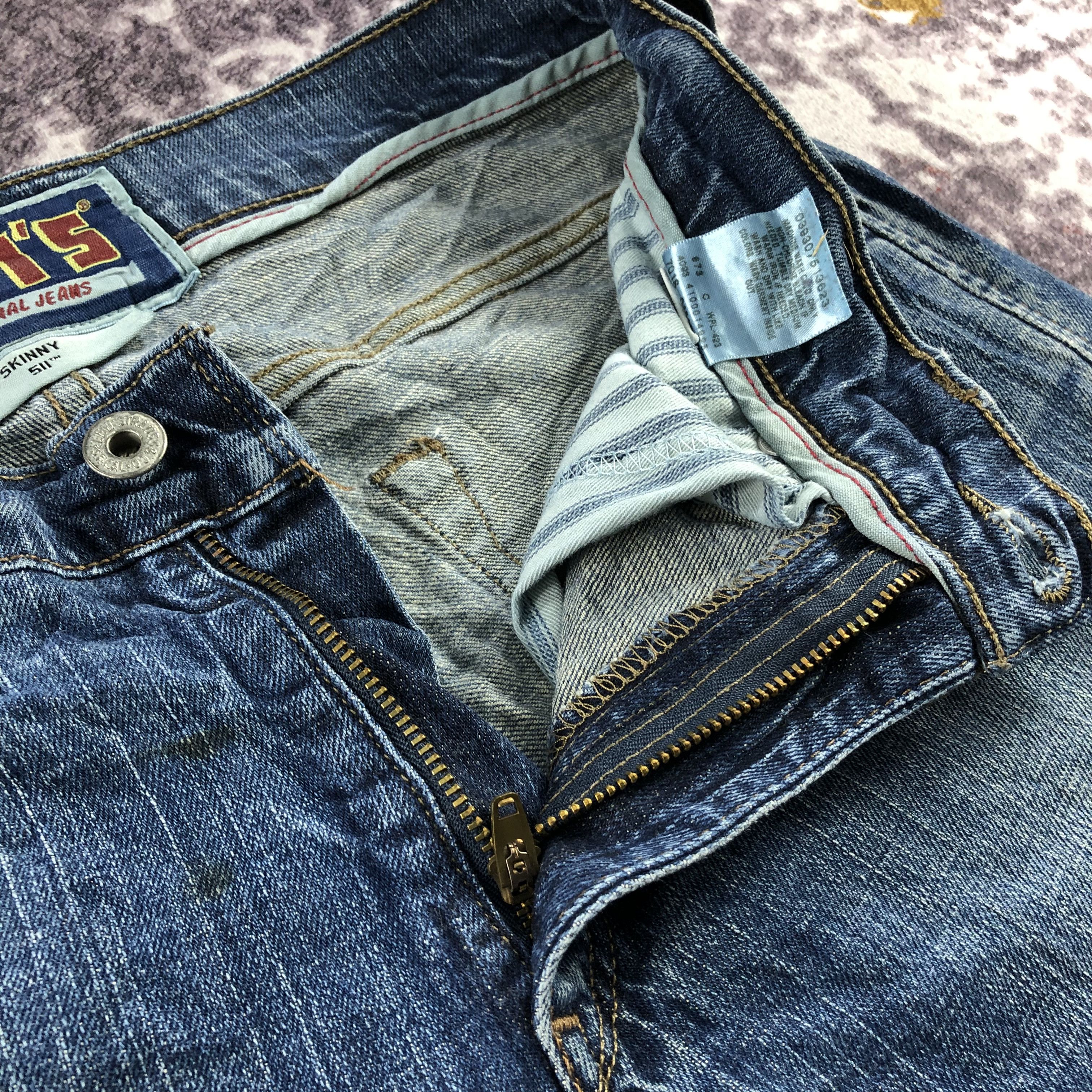 Levi's × Vintage Vintage Blue Wash Levis 511 Jeans-JM3164 Size US 31 - 12 Thumbnail
