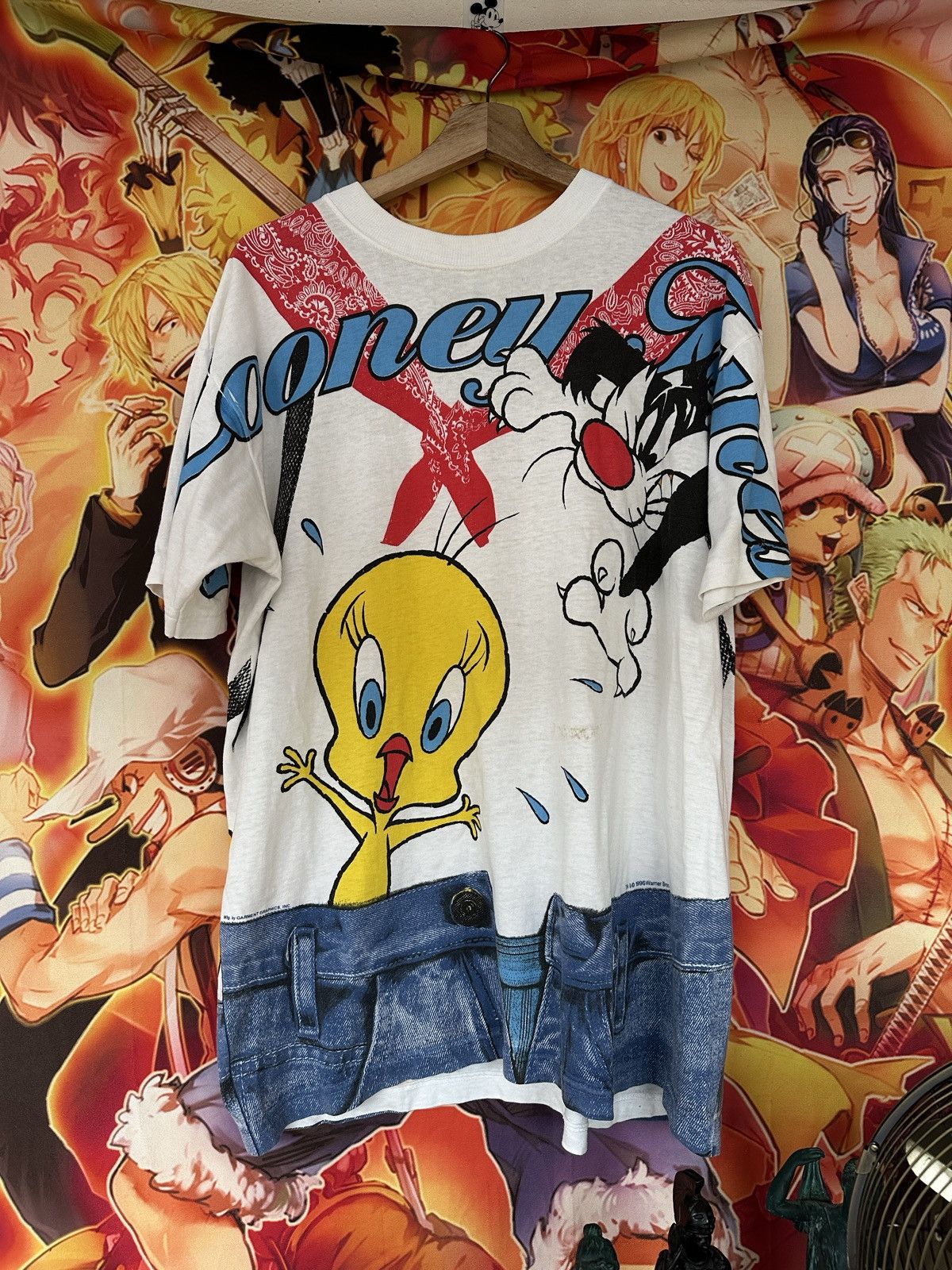 Vintage Looney tunes Size US XL / EU 56 / 4 - 1 Thumbnail