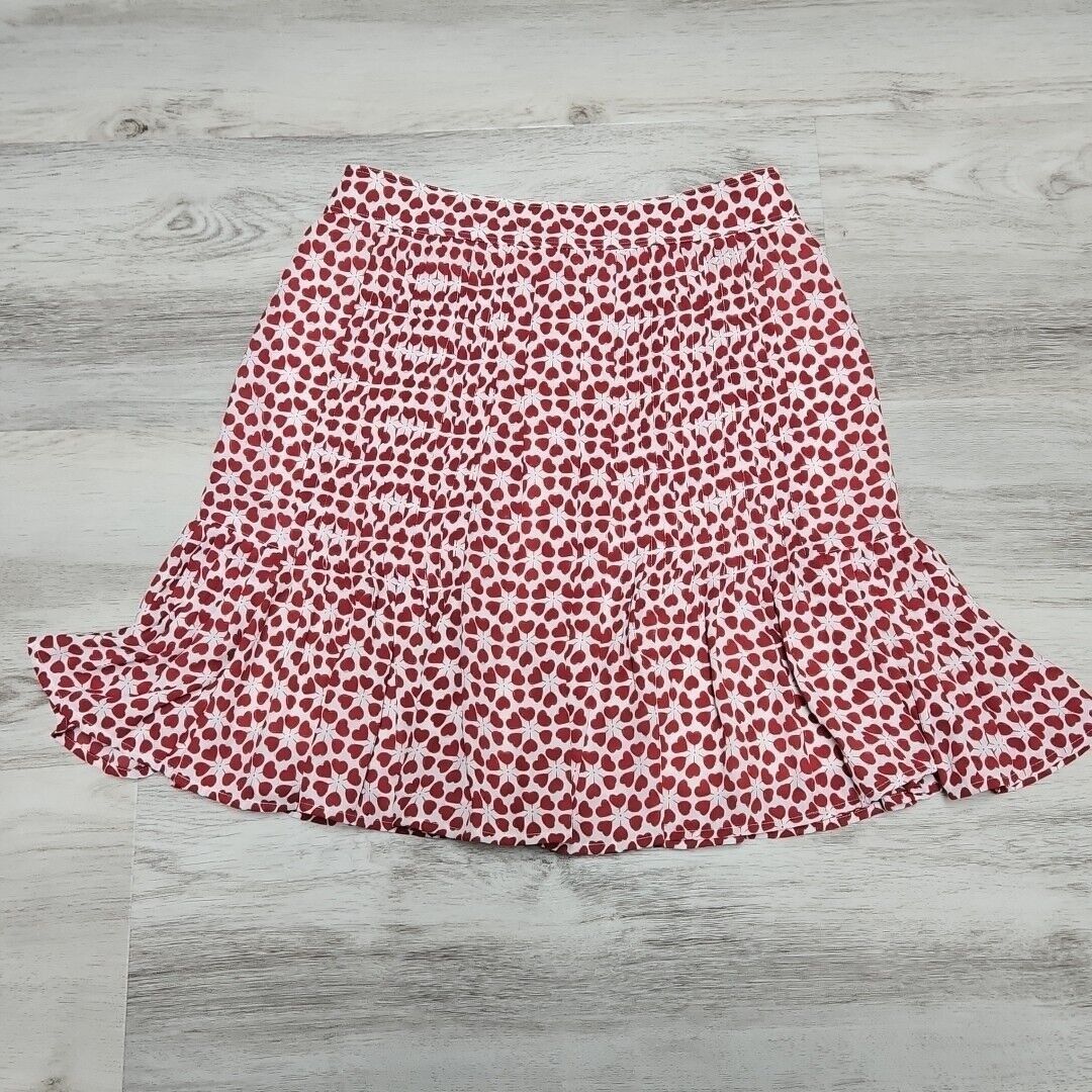 Rebecca Minkoff Rebecca Minkoff Mini Skirt Womens Size 0 Red Floral Cassia P Size 25" / US 0 / IT 36 - 1 Thumbnail