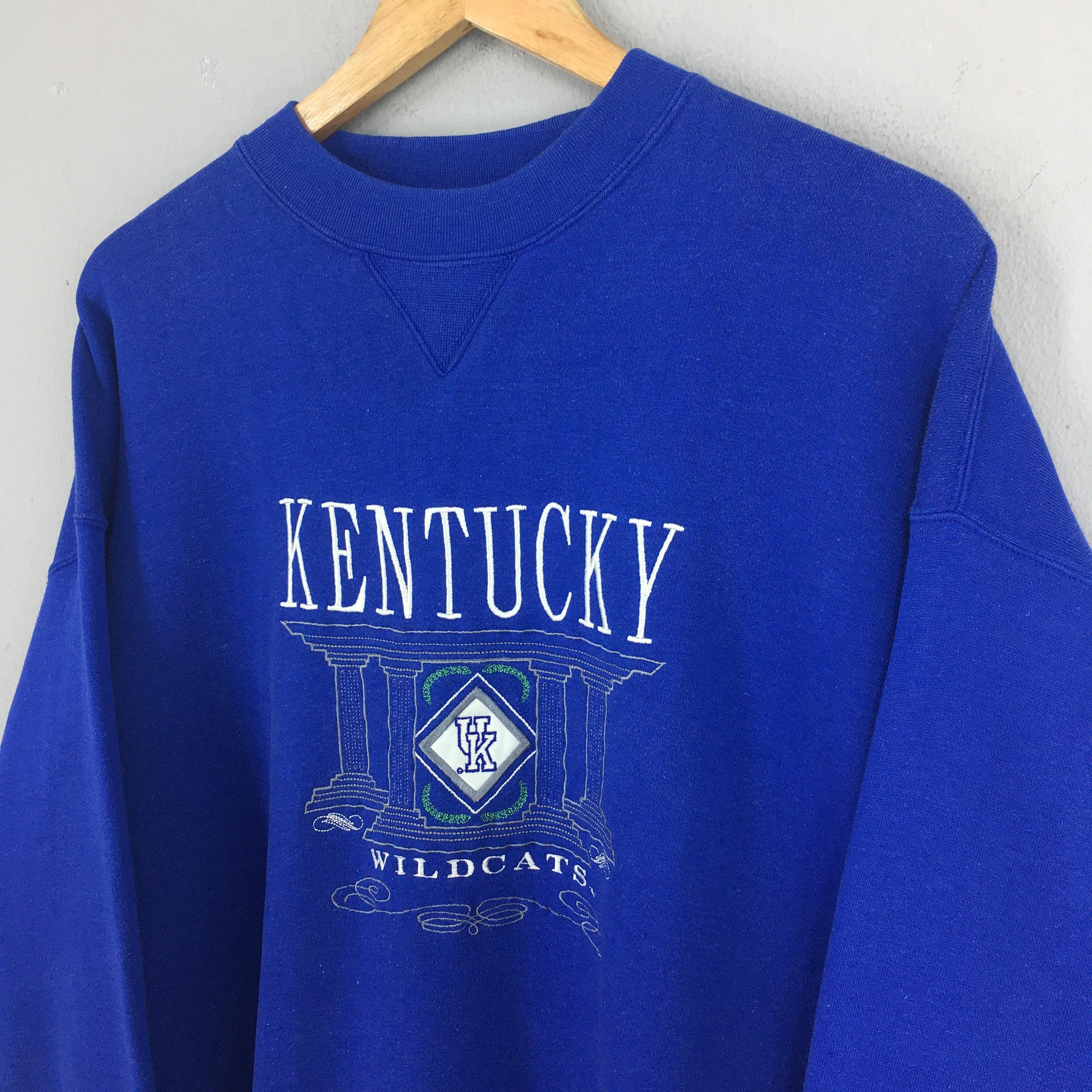 Other Vintage Kentucky Wildcats Blue Sweatshirt XLarge Size US XL / EU 56 / 4 - 3 Thumbnail