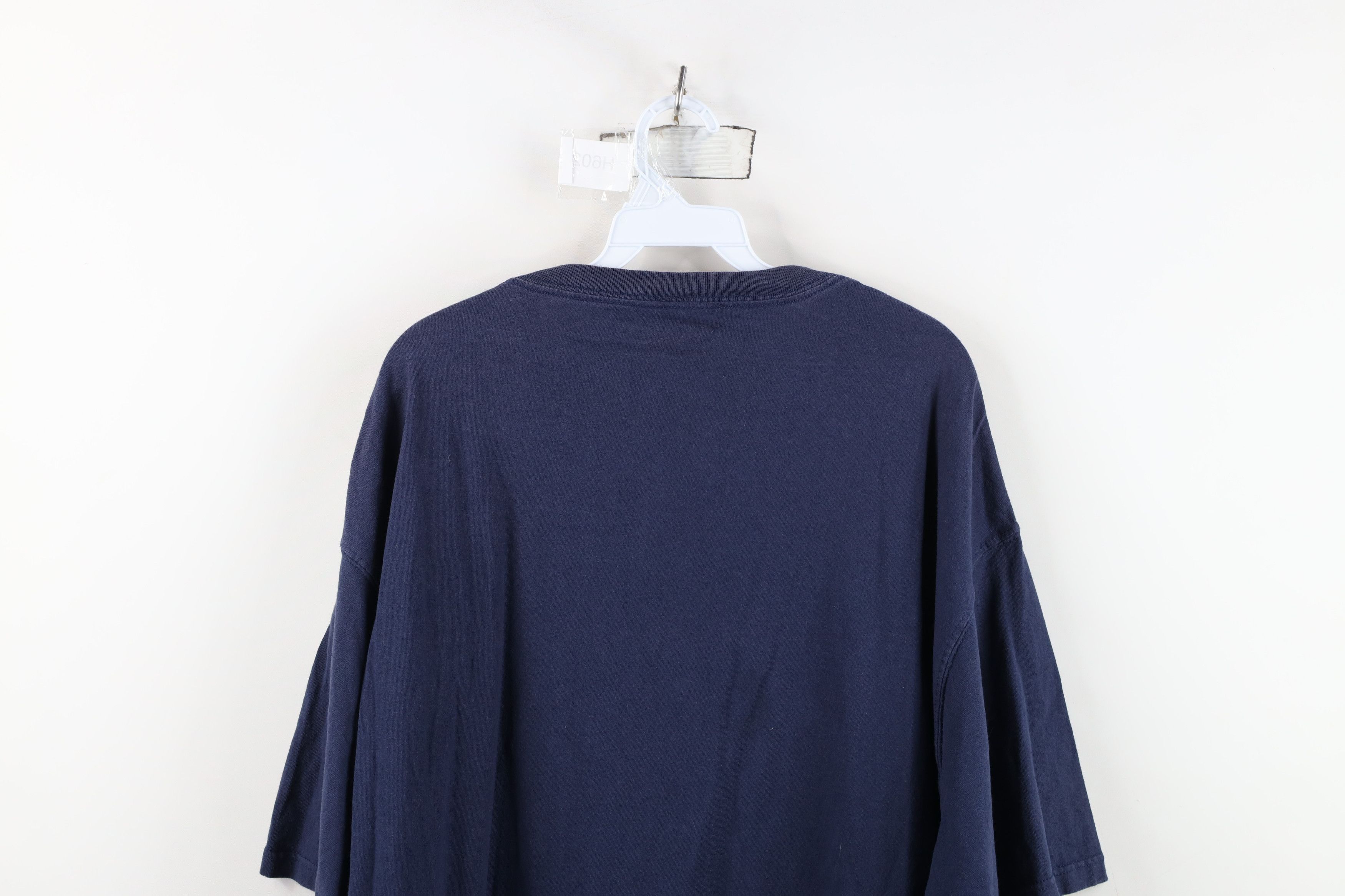 Vintage Vintage Y2K Spell Out Boston Red Sox Baseball T-Shirt Blue Size US XXL / EU 58 / 5 - 13 Thumbnail