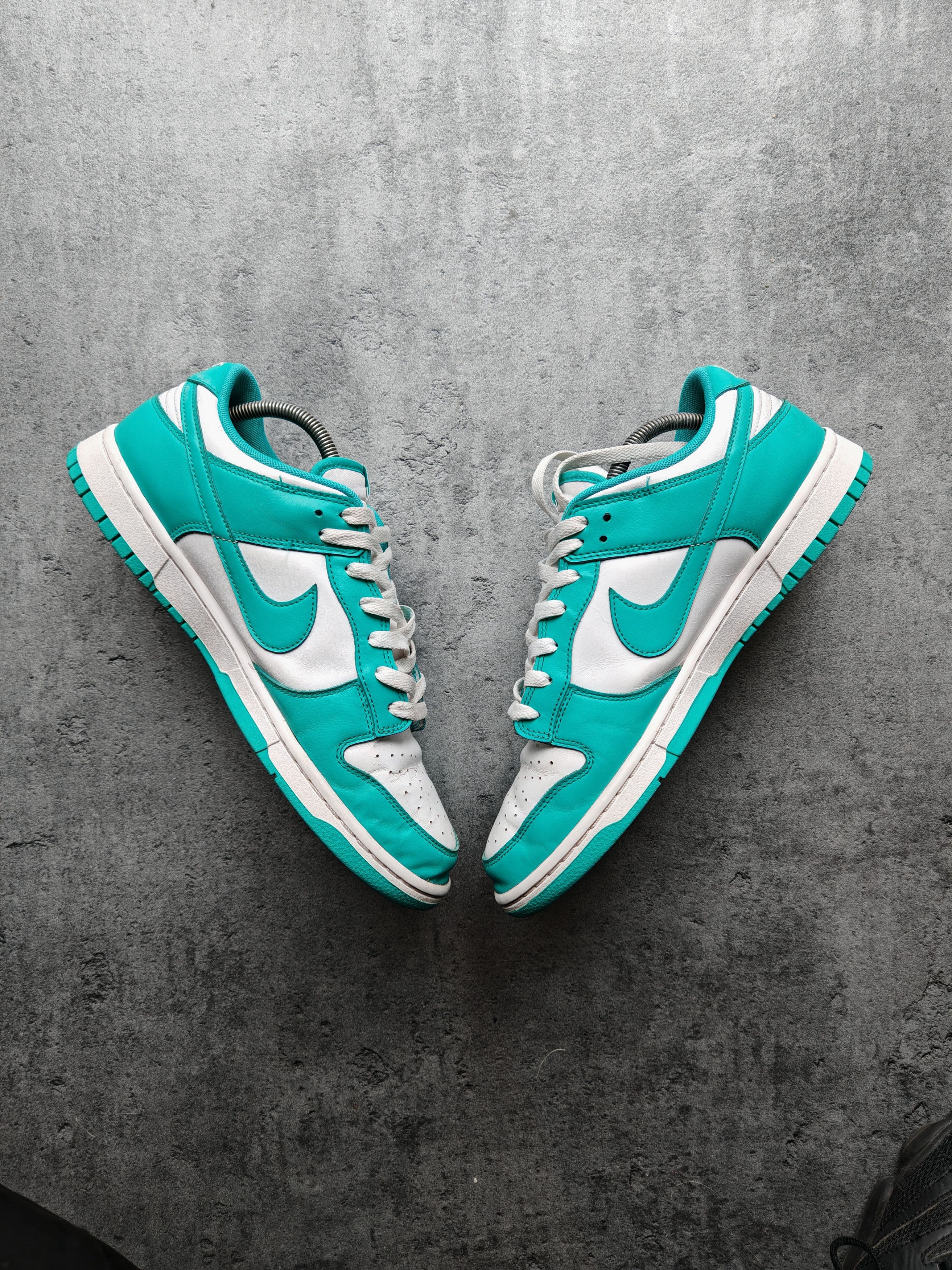 Nike 🍀Nike Dunk Low Clear Jade Streetwear Y2K BlockCore Size US 11.5 / EU 44-45 - 2 Thumbnail