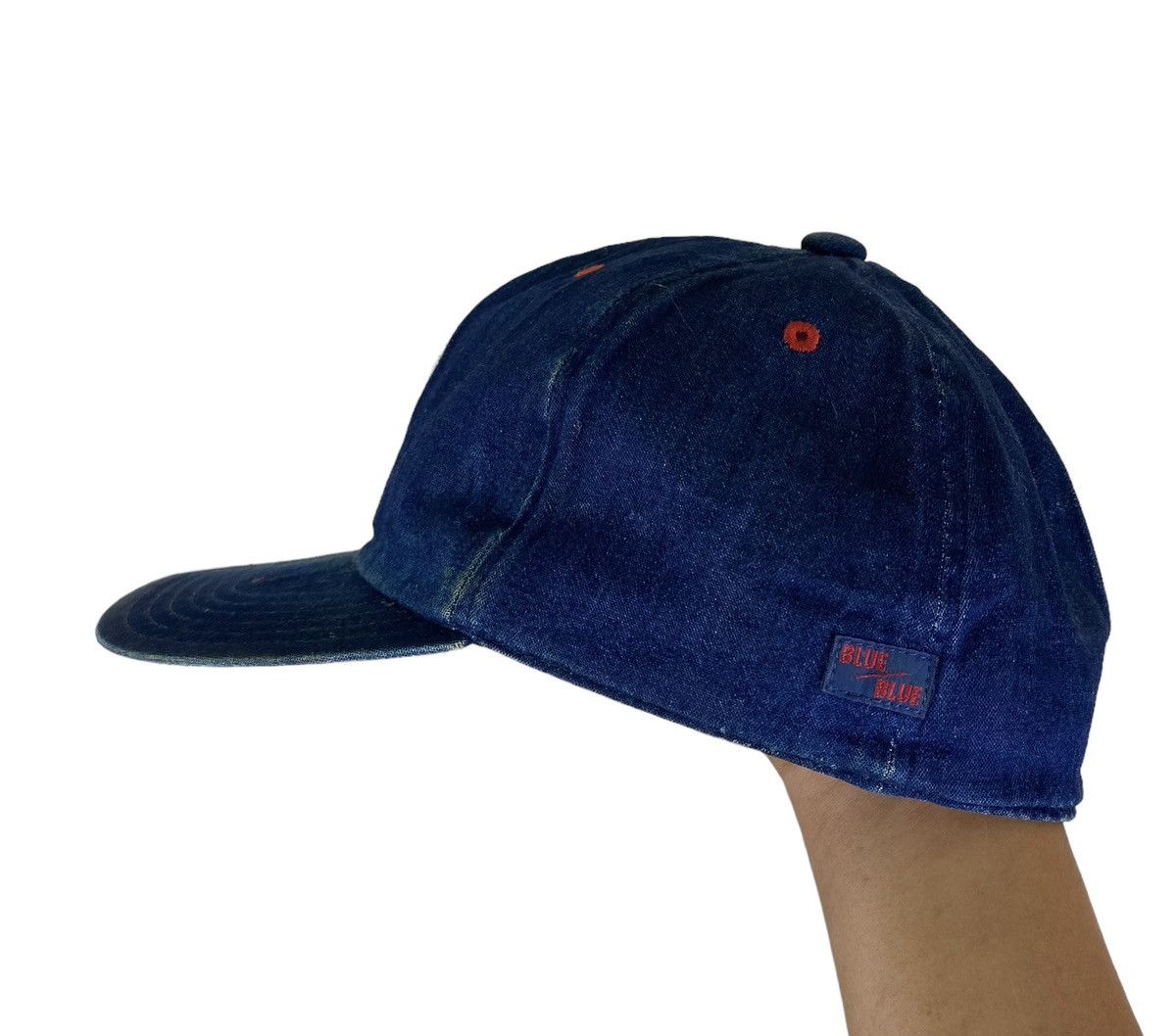 Blue Blue Japan Chambray Blue Blue Japan Full Cap Size ONE SIZE - 3 Thumbnail