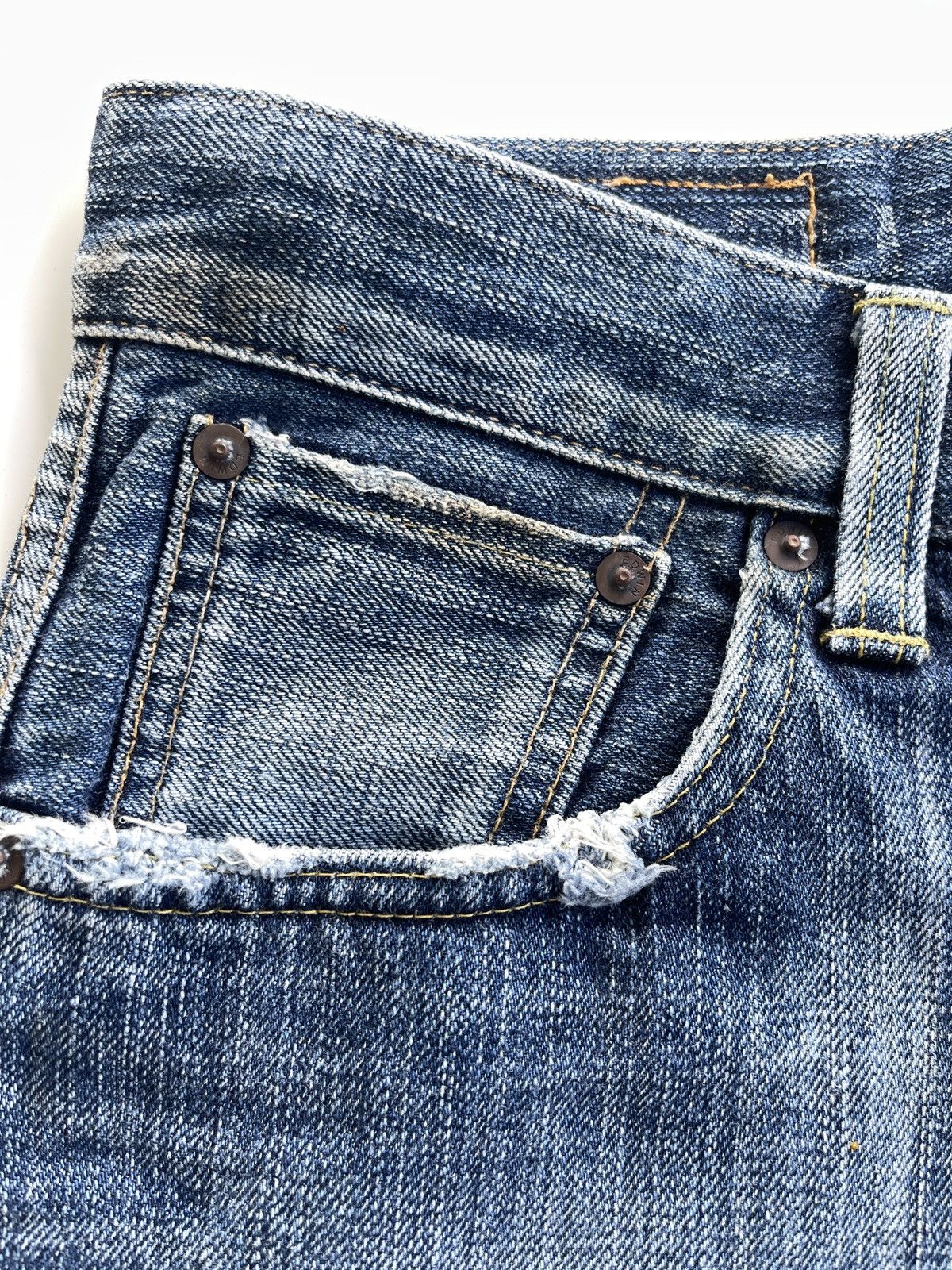 Edwin Vintage Edwin SEN Selvedge Rusty Denim Size US 32 / EU 48 - 8 Thumbnail