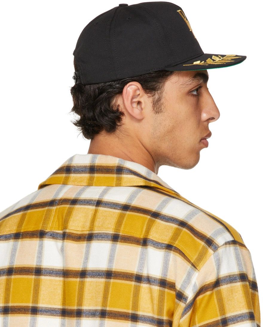 Rhude Rhude Black Podium Cap Size ONE SIZE - 2 Thumbnail