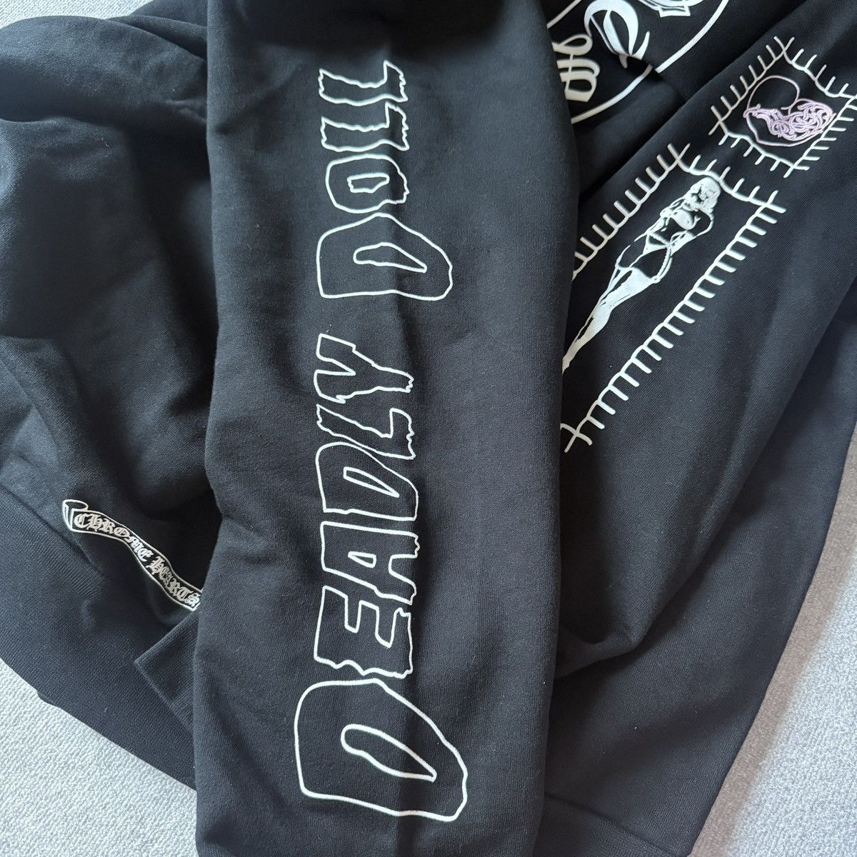 Chrome Hearts Chrome Hearts Deadly Doll Zip Up Hoodie Size US S / EU 44-46 / 1 - 5 Thumbnail
