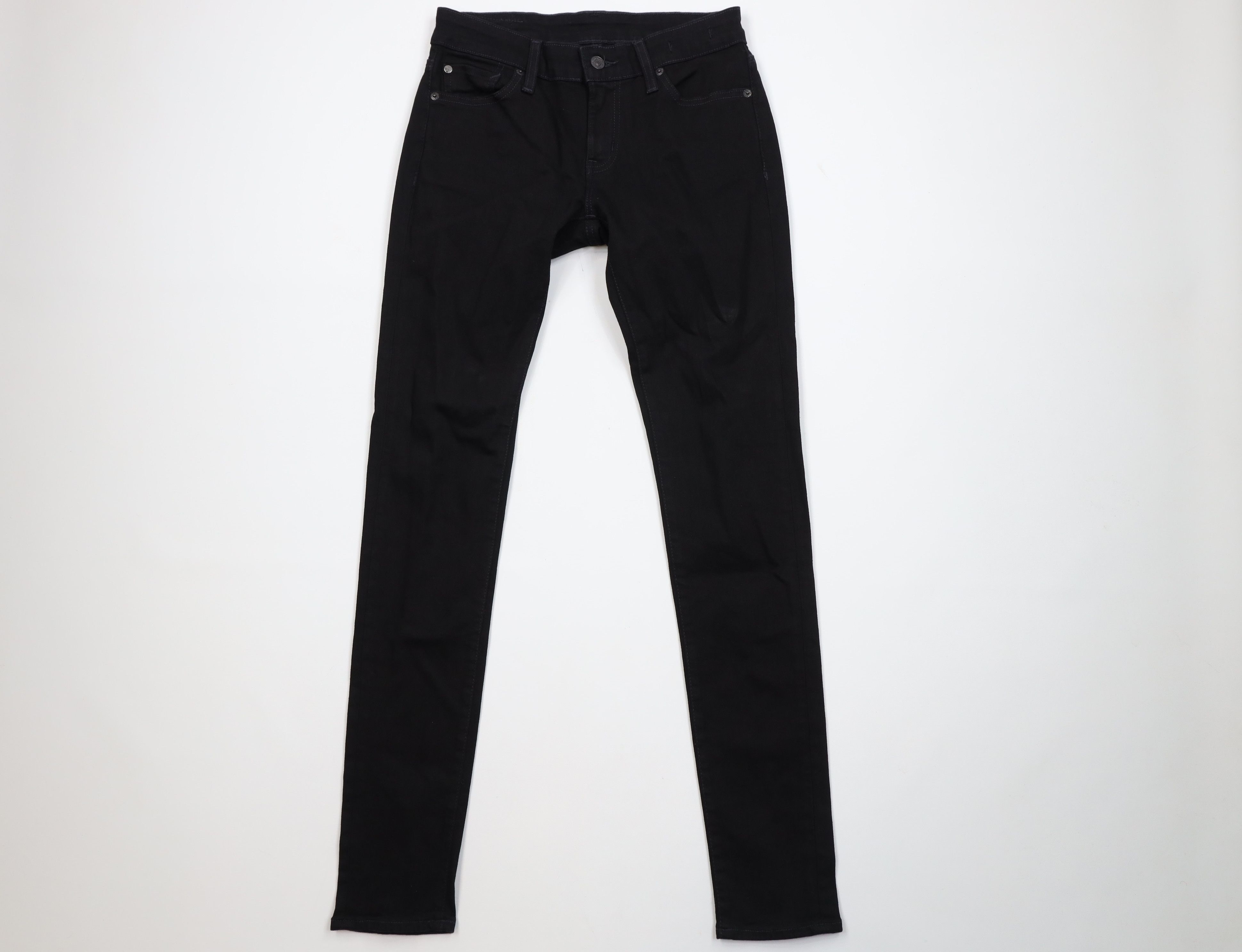 Ralph Lauren Vintage Y2K Ralph Lauren Denim Supply Skinny Leg Jeans Black Size 27" / US 4 / IT 40 - 1 Thumbnail