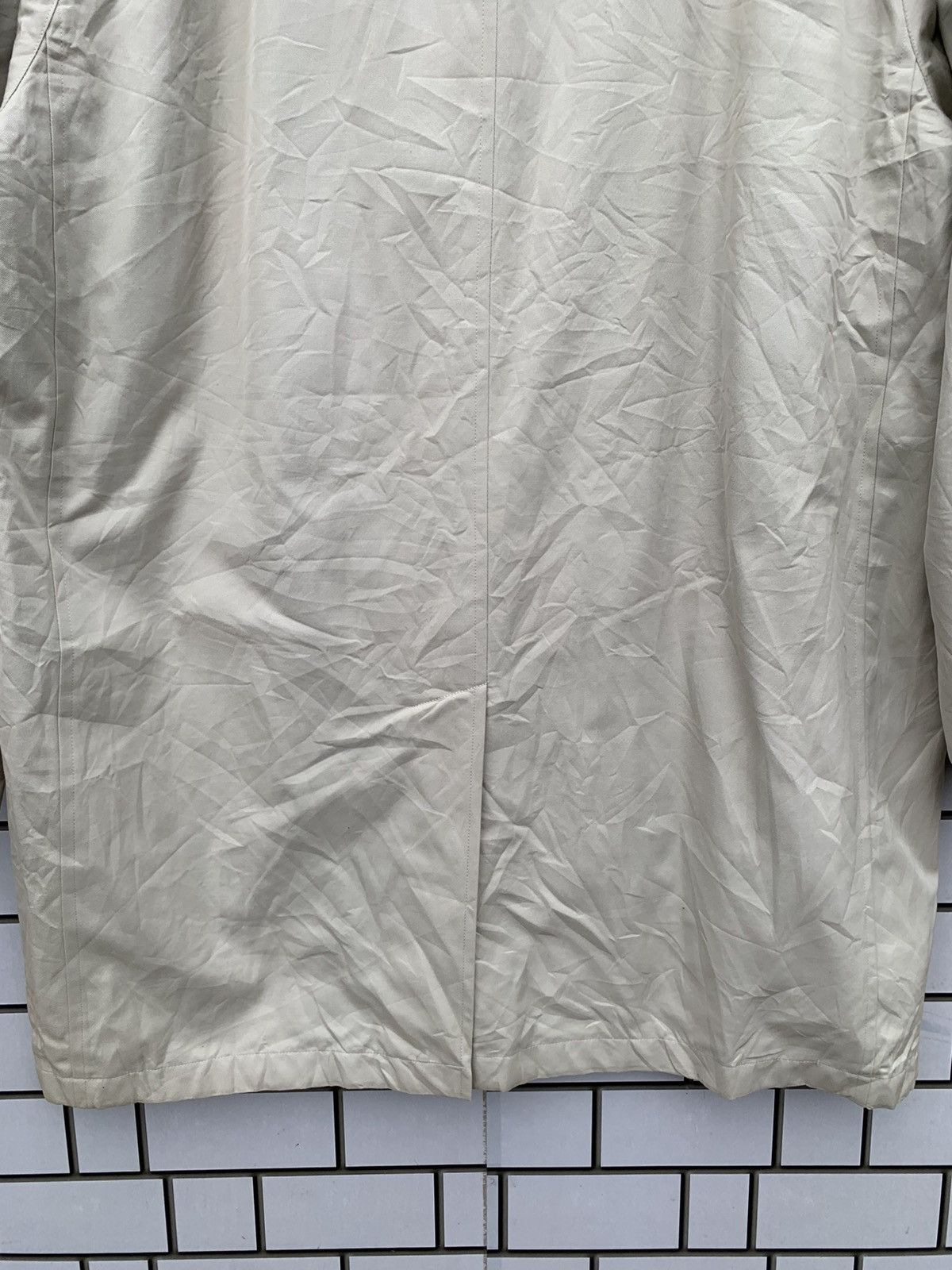 Burberry × Burberry Prorsum × Vintage Vintage Burberrys Nova Check Trench Coat Jacket Size US L / EU 52-54 / 3 - 12 Thumbnail