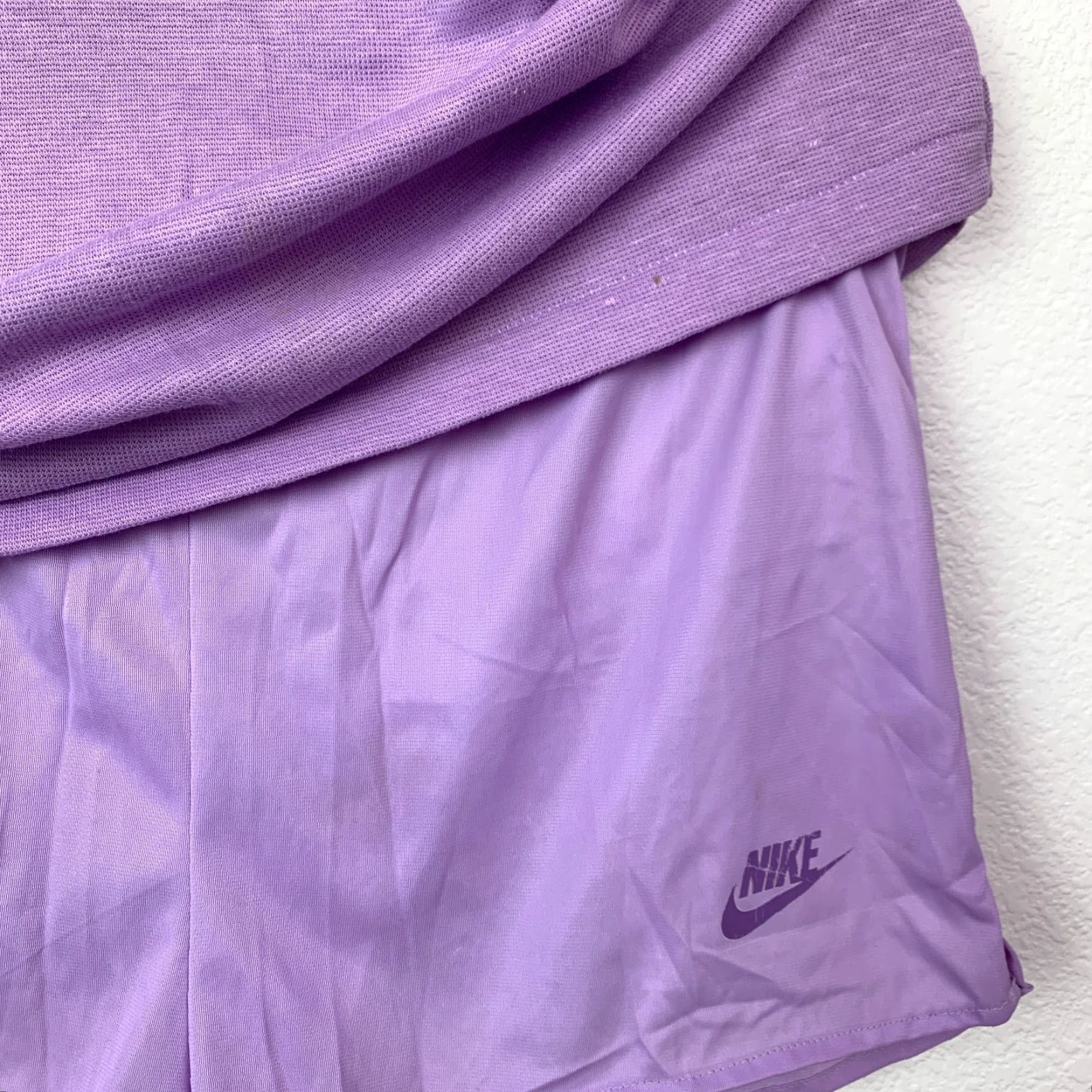 Nike VINTAGE Nike Purple Running Tennis Track Workout Short Shirt Hotpants Medium Size M / US 6-8 / IT 42-44 - 3 Thumbnail