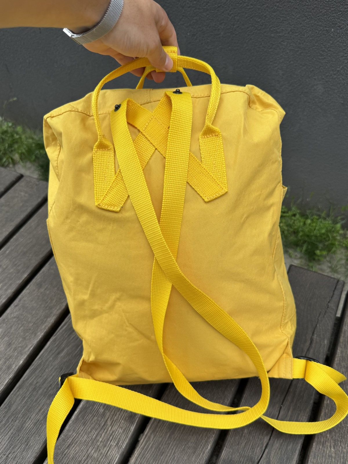 Fjallraven Fjallraven Kanken Classic Backpack FJALL Rare Yellow Color Size ONE SIZE - 5 Thumbnail