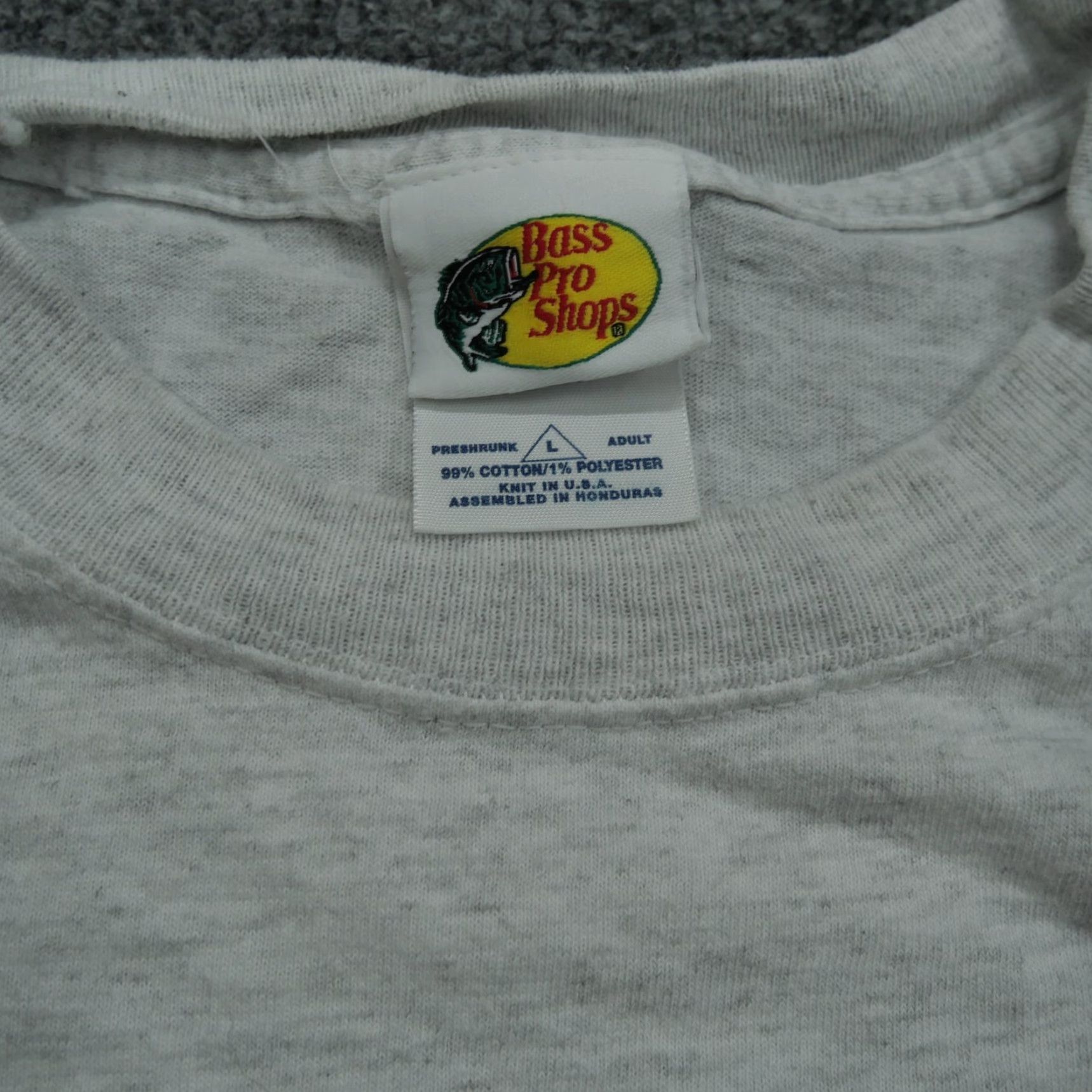 Bass Pro Shops VINTAGE Bass Pro Shop T Shirt Mens L Grey United States Fishing Y2K Size US L / EU 52-54 / 3 - 7 Thumbnail
