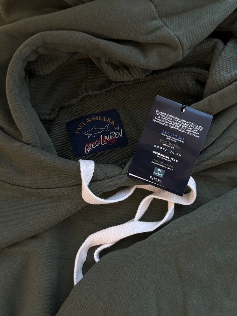 Greg Lauren greg lauren Paul&Shark collaboration hoodie 2506-Nextarrow Size L / US 10 / IT 46 - 5 Thumbnail