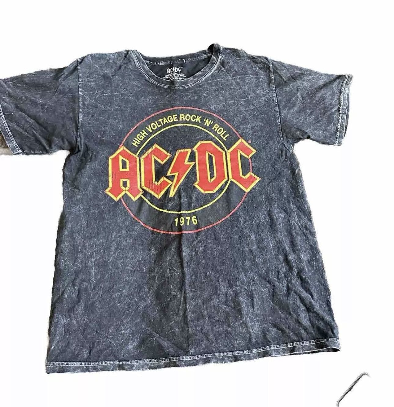 AC/DC × Vintage AC/DC tour tunic top tshirt Size:Small Unisex Size S / US 4 / IT 40 - 1 Thumbnail