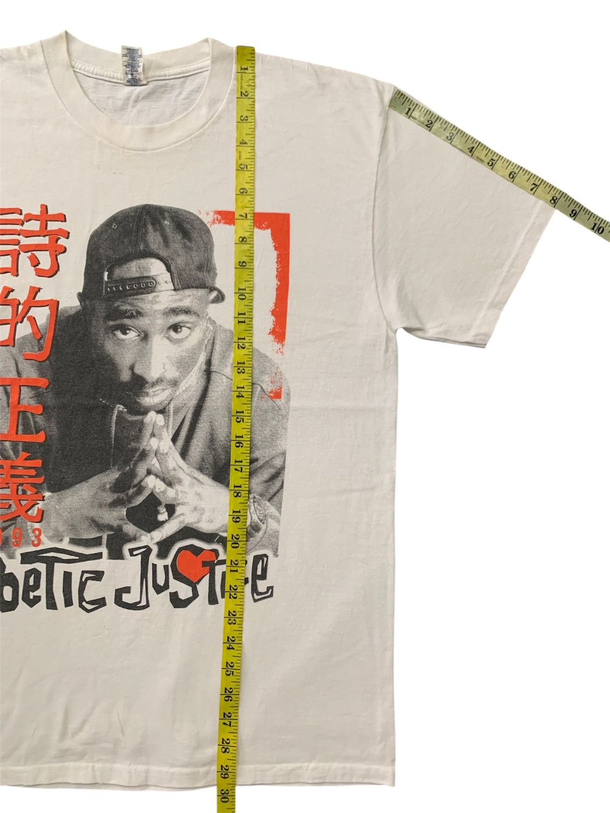 Rap Tees × Vintage LAST DROP#Poetic Justice American Drama Tupac Shakur Tee Size US L / EU 52-54 / 3 - 5 Thumbnail