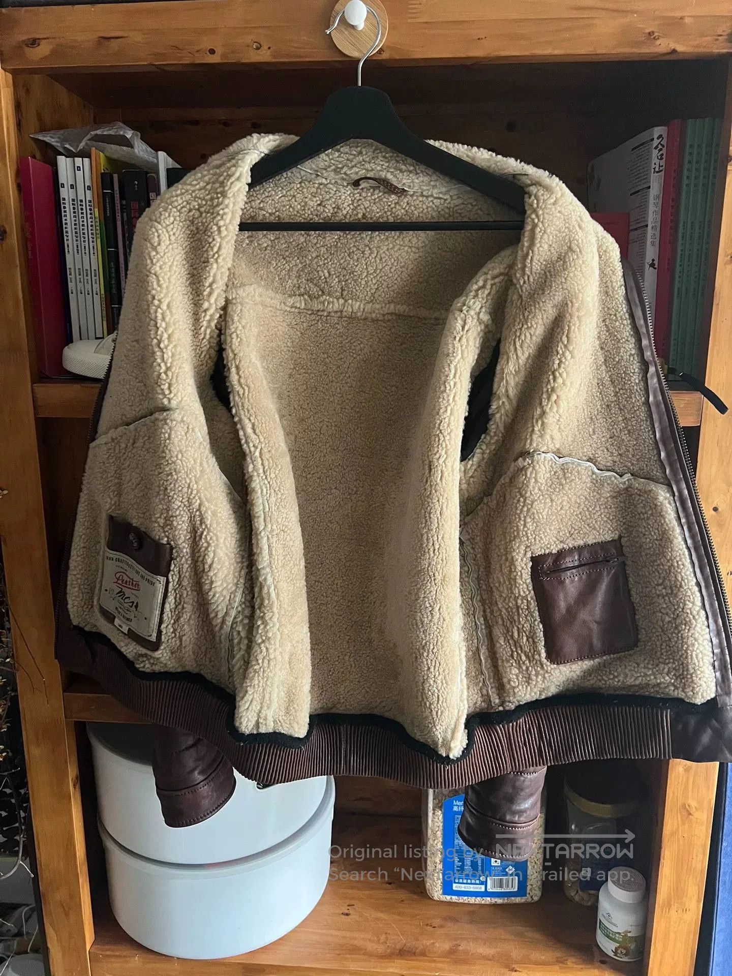 Japanese Brand Vintage Turkish Leather Motorcycle Jacket. Size US L / EU 52-54 / 3 - 8 Thumbnail