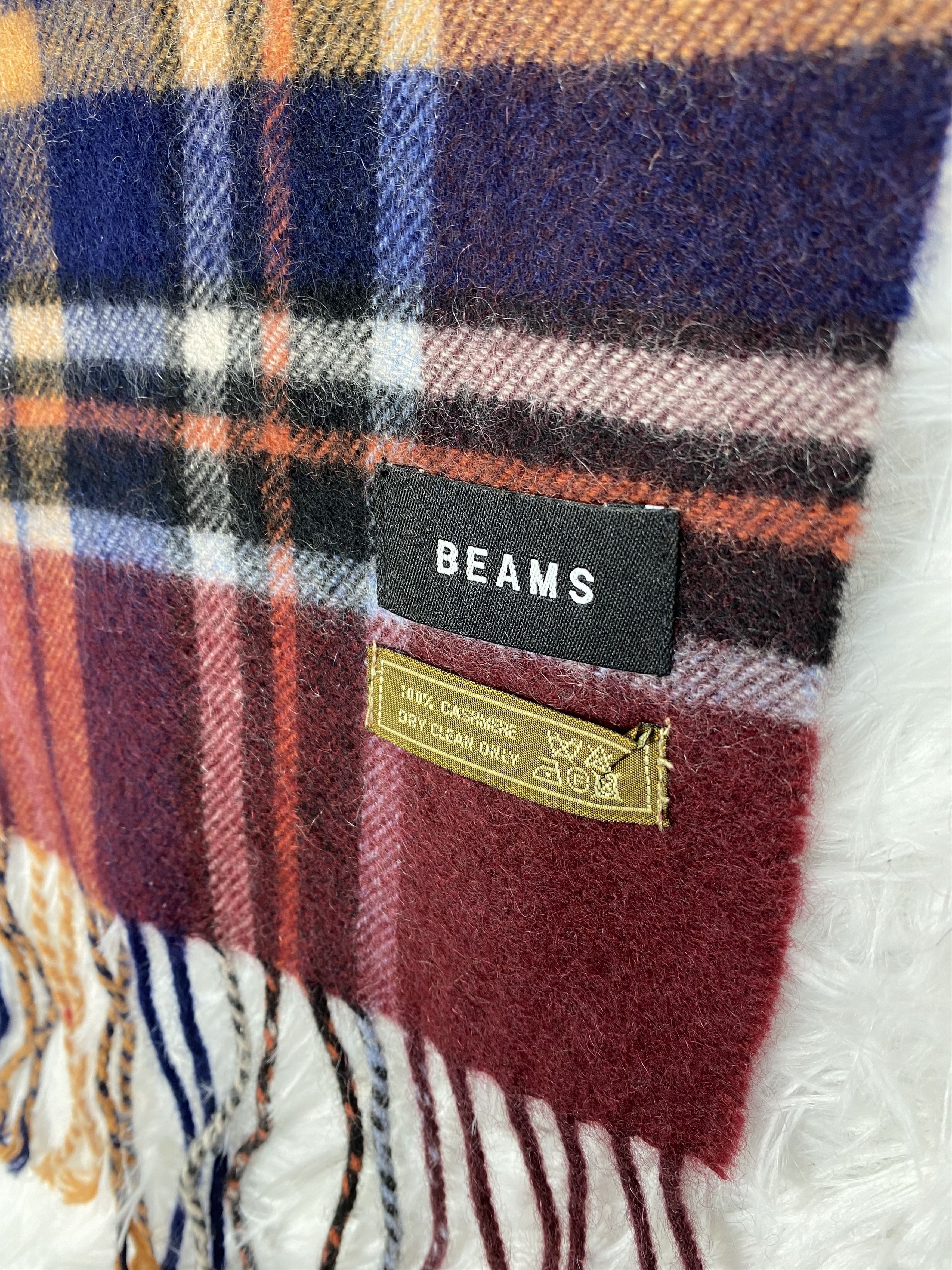 Beams Plus Vintage Beams Scarf / Muffler Neckwear PM0009 Size ONE SIZE - 2 Thumbnail