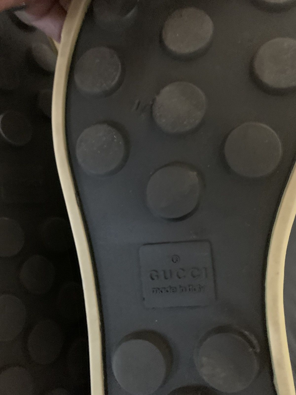 Gucci Suede Shearling Fashion Sneakers Size US 10.5 / EU 43-44 - 14 Thumbnail