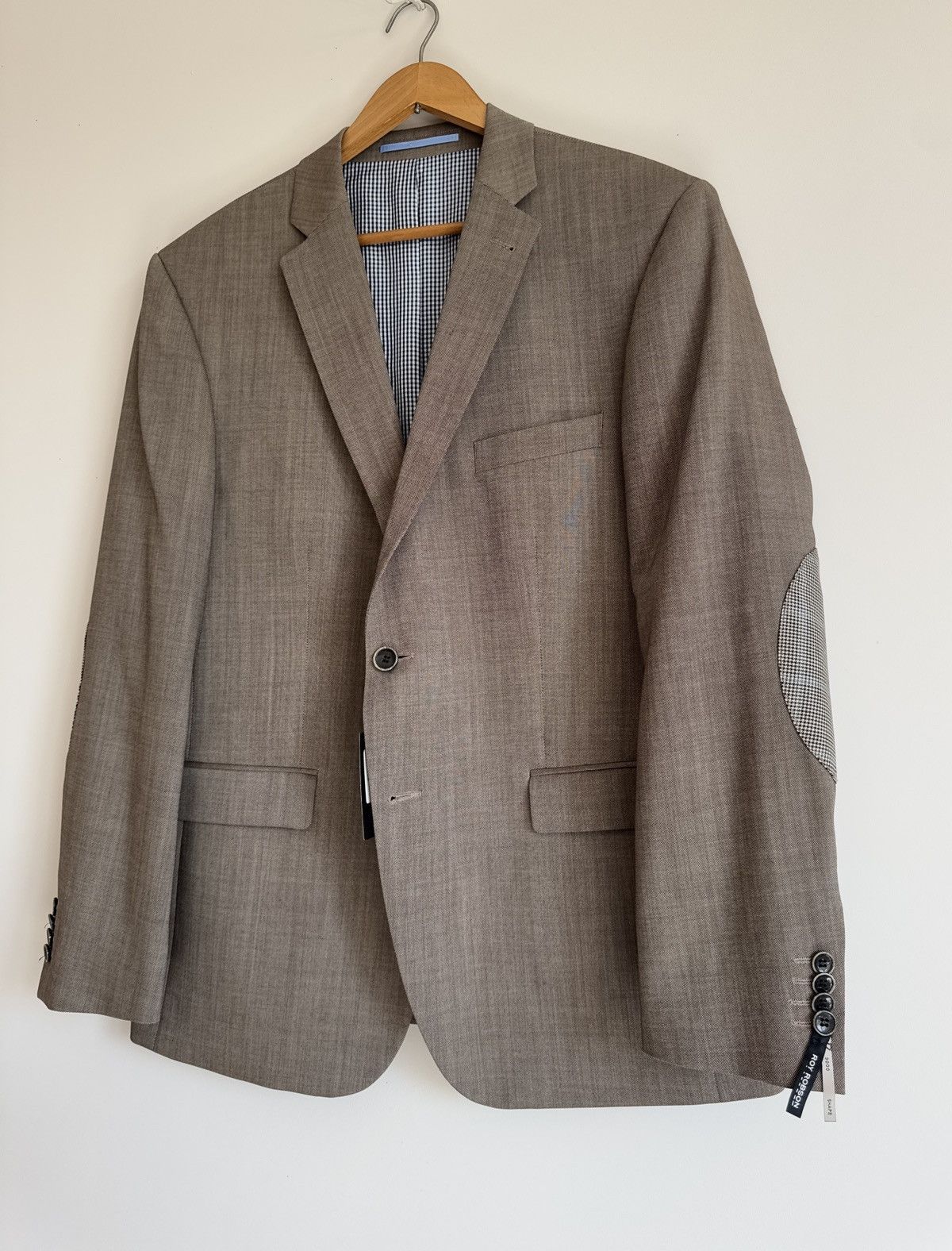 Other Roy Robson Pure Wool Blazer Modern Fit Elbow Patch Detail Size 40R - 1 Thumbnail